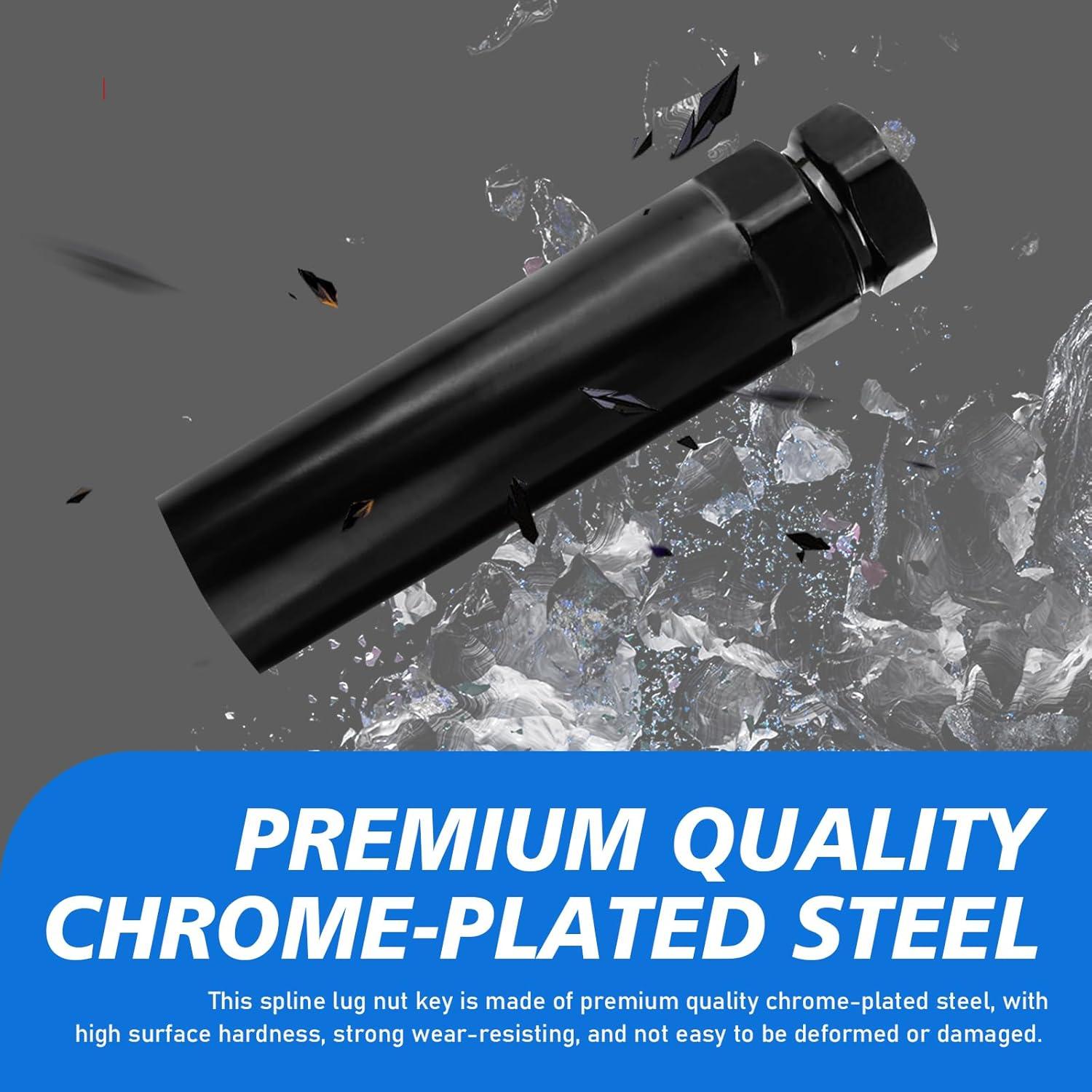 Llave de Tuerca 6 Spline Ferianl 90 mm Acero Hexagonal