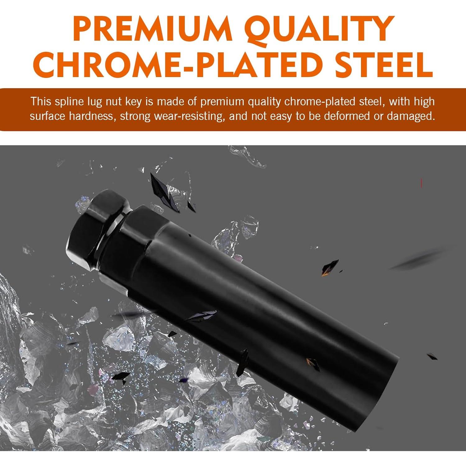 Llave de Tuerca Spline 6 Puntos Zeathery 19 mm y 20.6 mm