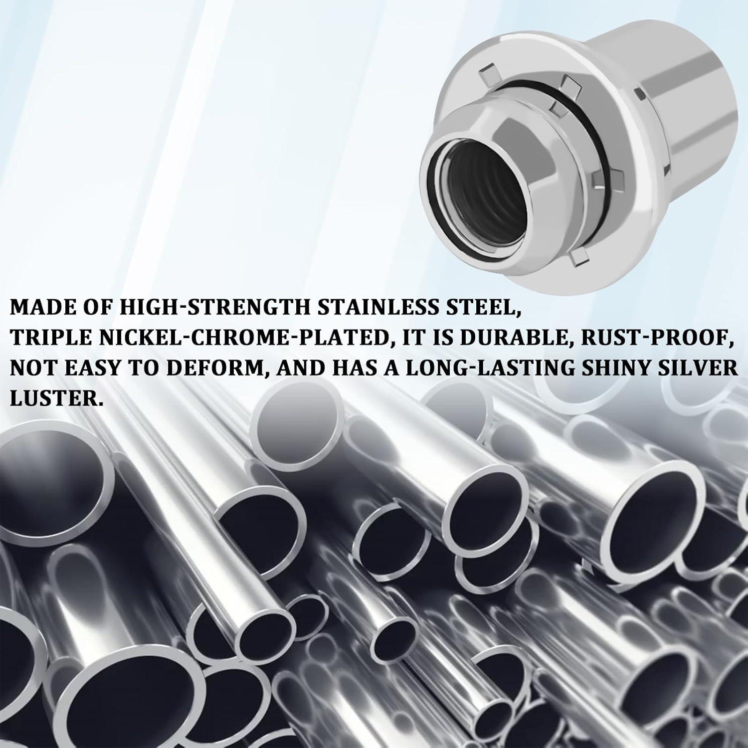 Tuercas de Seguridad para Ruedas QQWD M12x1.5 para Toyota y Lexus