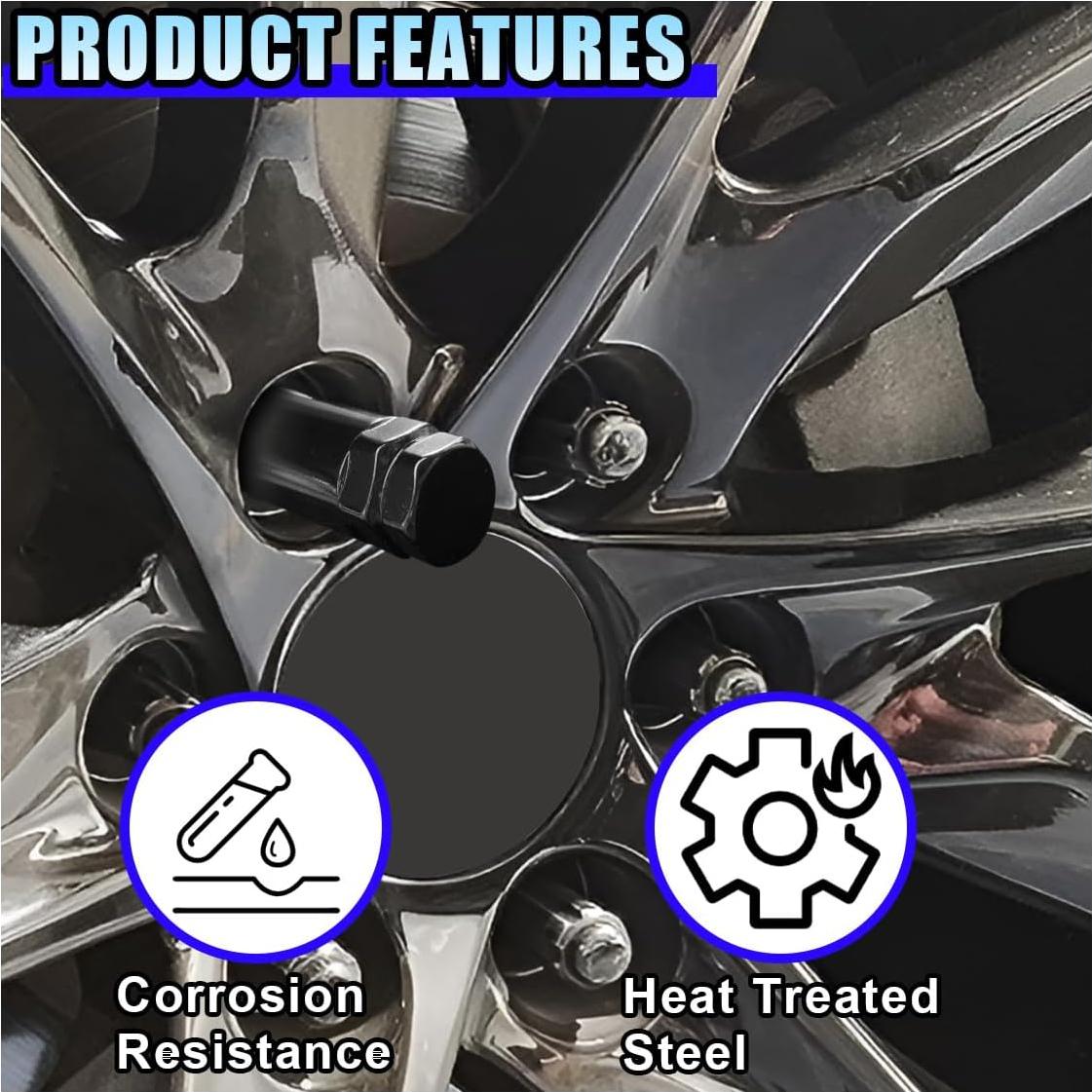 Llave de Tuerca de 7 Estrías LAINLOY 21mm 22mm Acero Negro