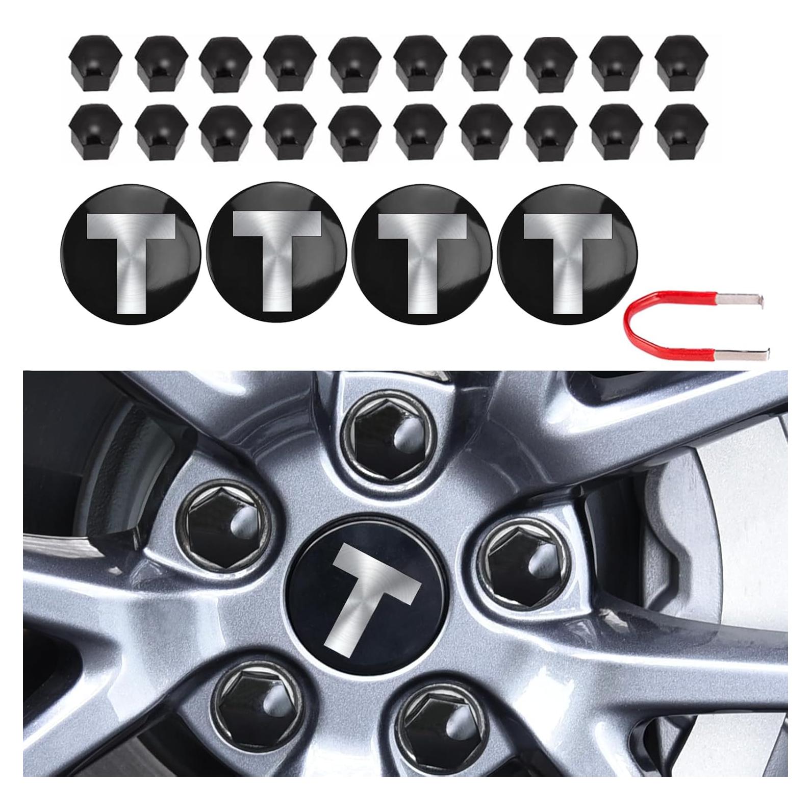 Kit de tapa central de rueda Maoppang para Tesla Model 3/Y/S/X