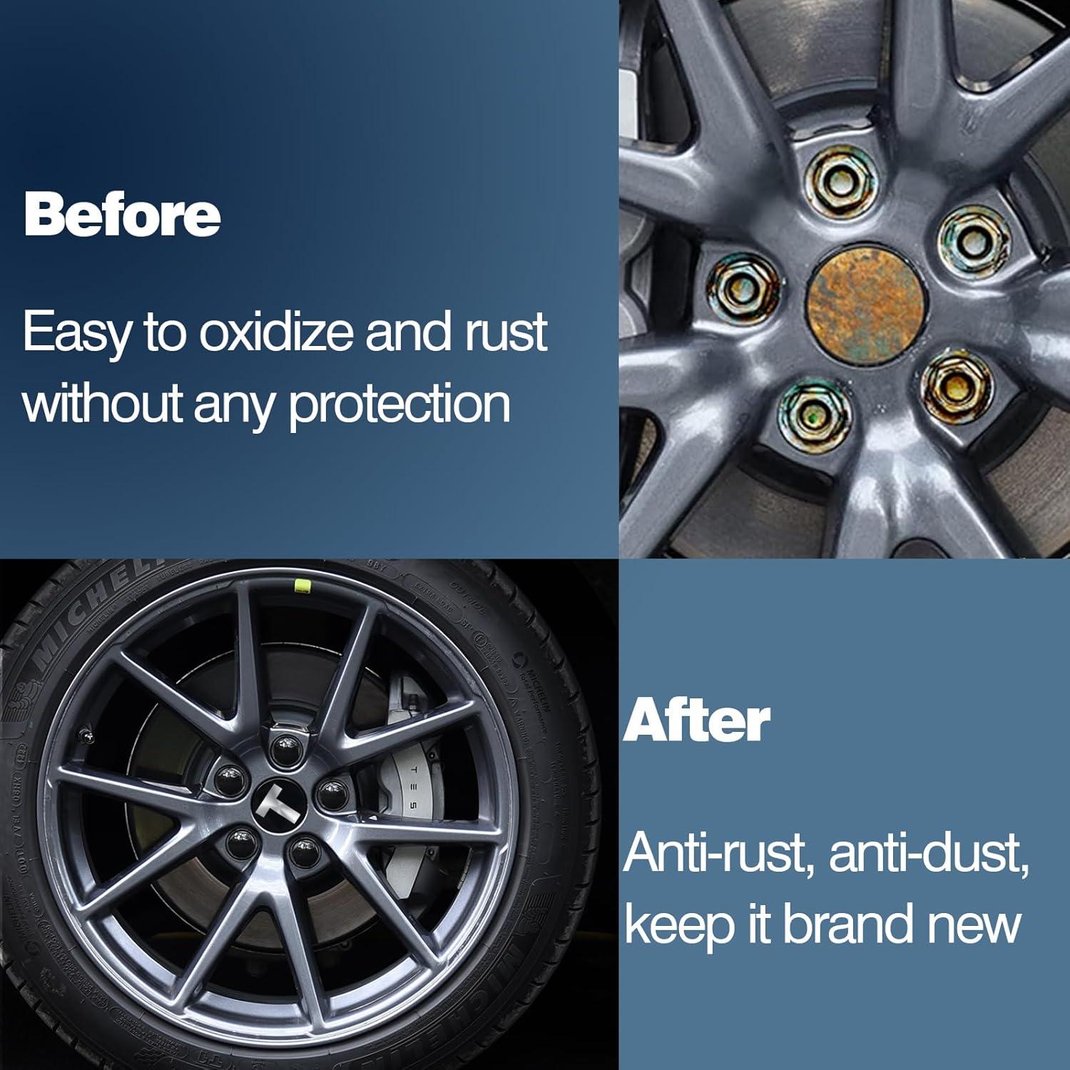 Kit de tapa central de rueda Maoppang para Tesla Model 3/Y/S/X