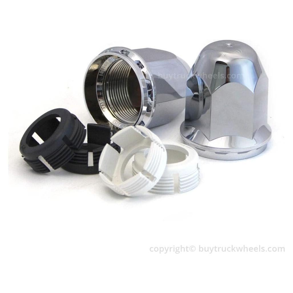 Cubierta de Tuerca de Pernos Alcoa 10 Piezas ABS Cromo 32-33mm