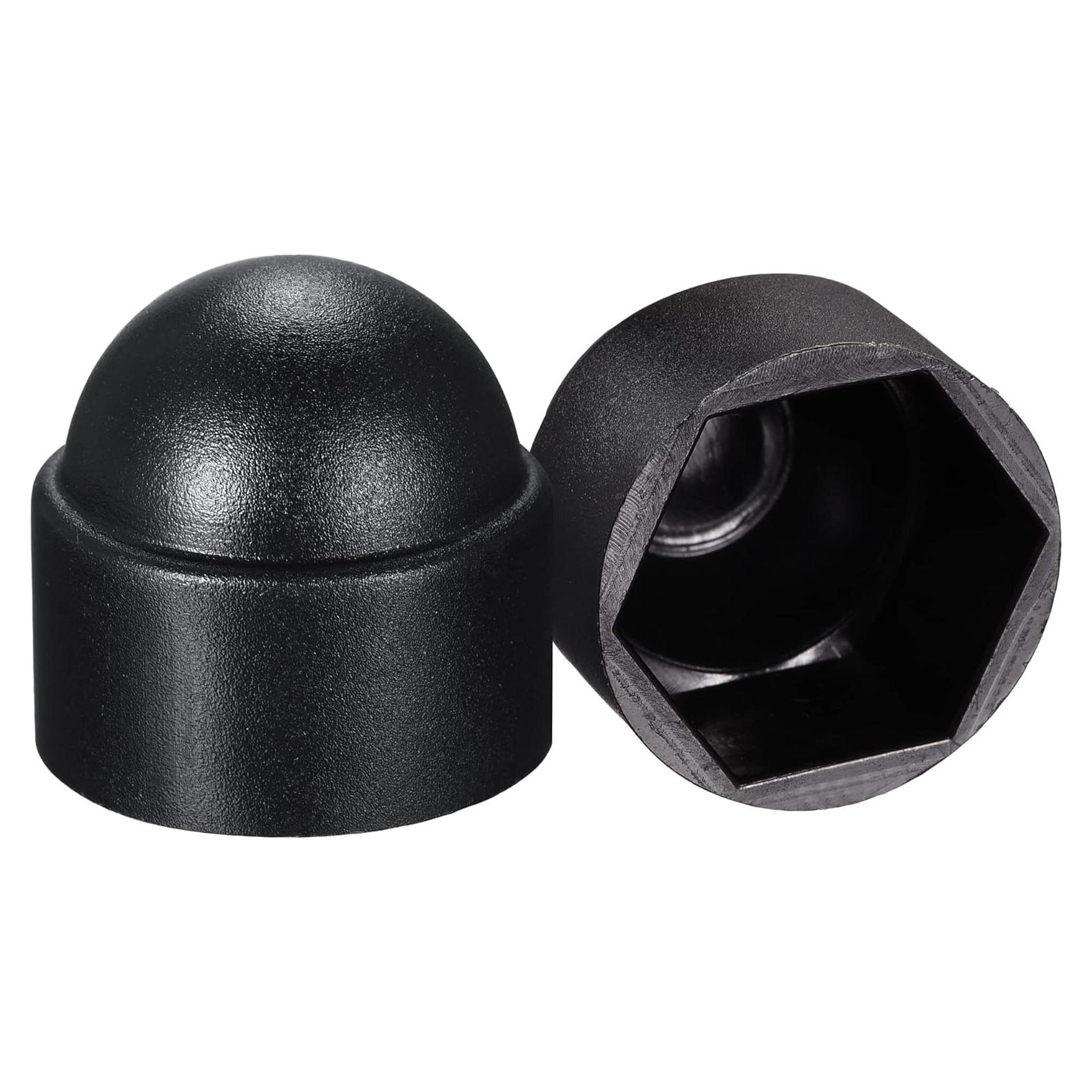 Tapas de Protección de Tuerca M14 uxcell - 50 Piezas Negras