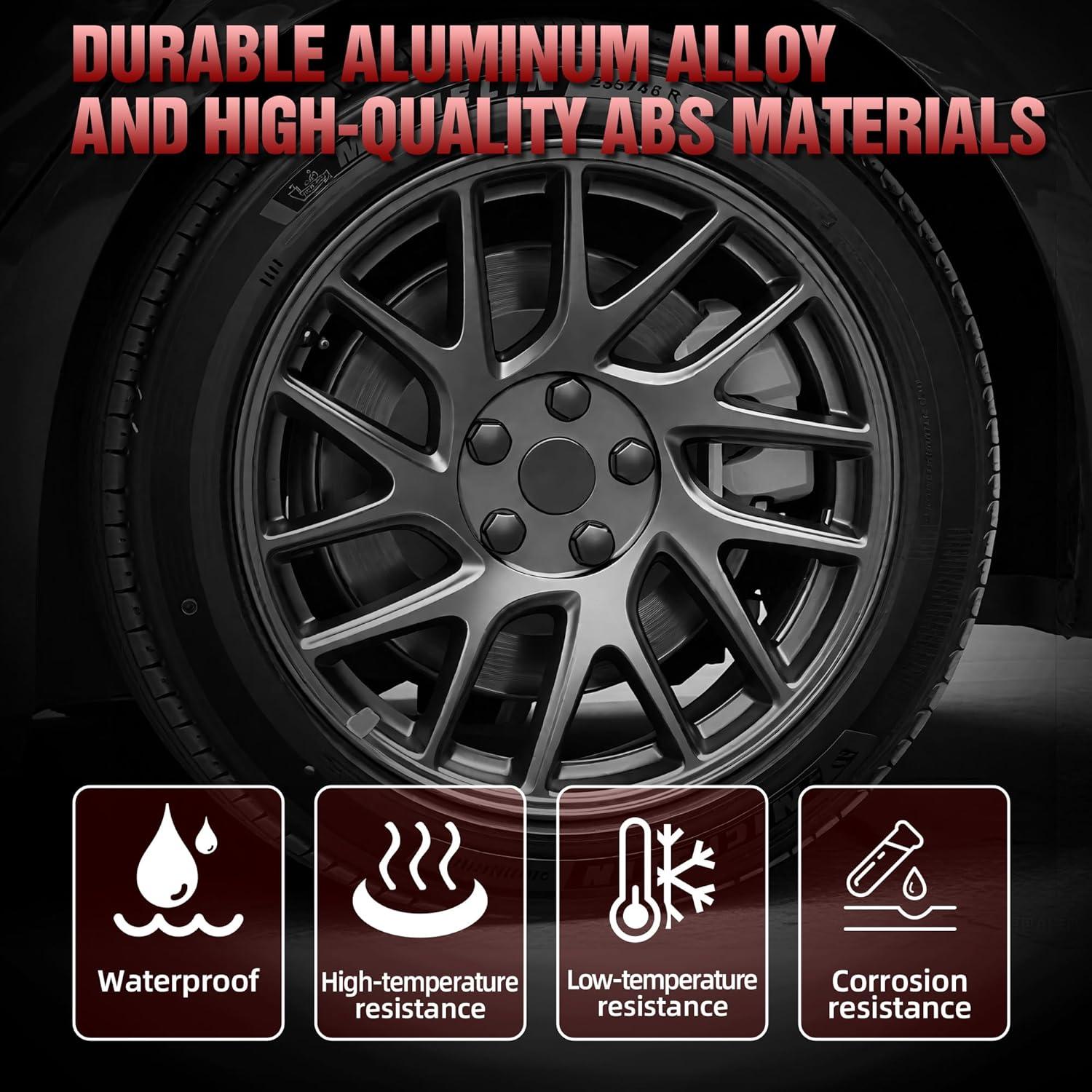 Kit de Tapa Central de Rueda FOR AUTO MOD para Tesla 19" Negro Mate