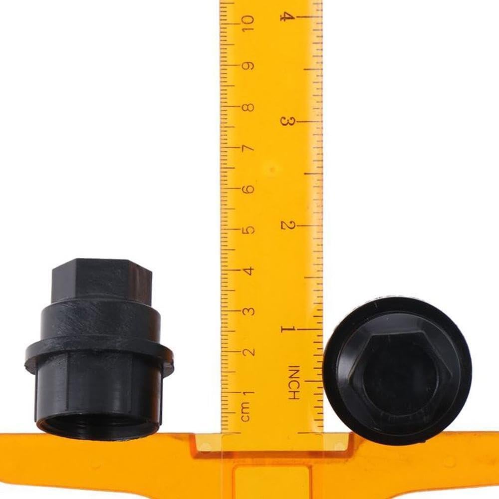 Cubiertas de Tuercas de Rueda BYOBYO 24pcs 27mm Hexagonal