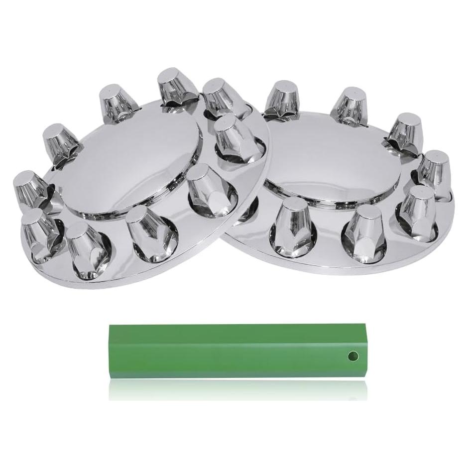 Cubiertas de Eje de Rueda KASONG ABS Cromado 20-24.5"