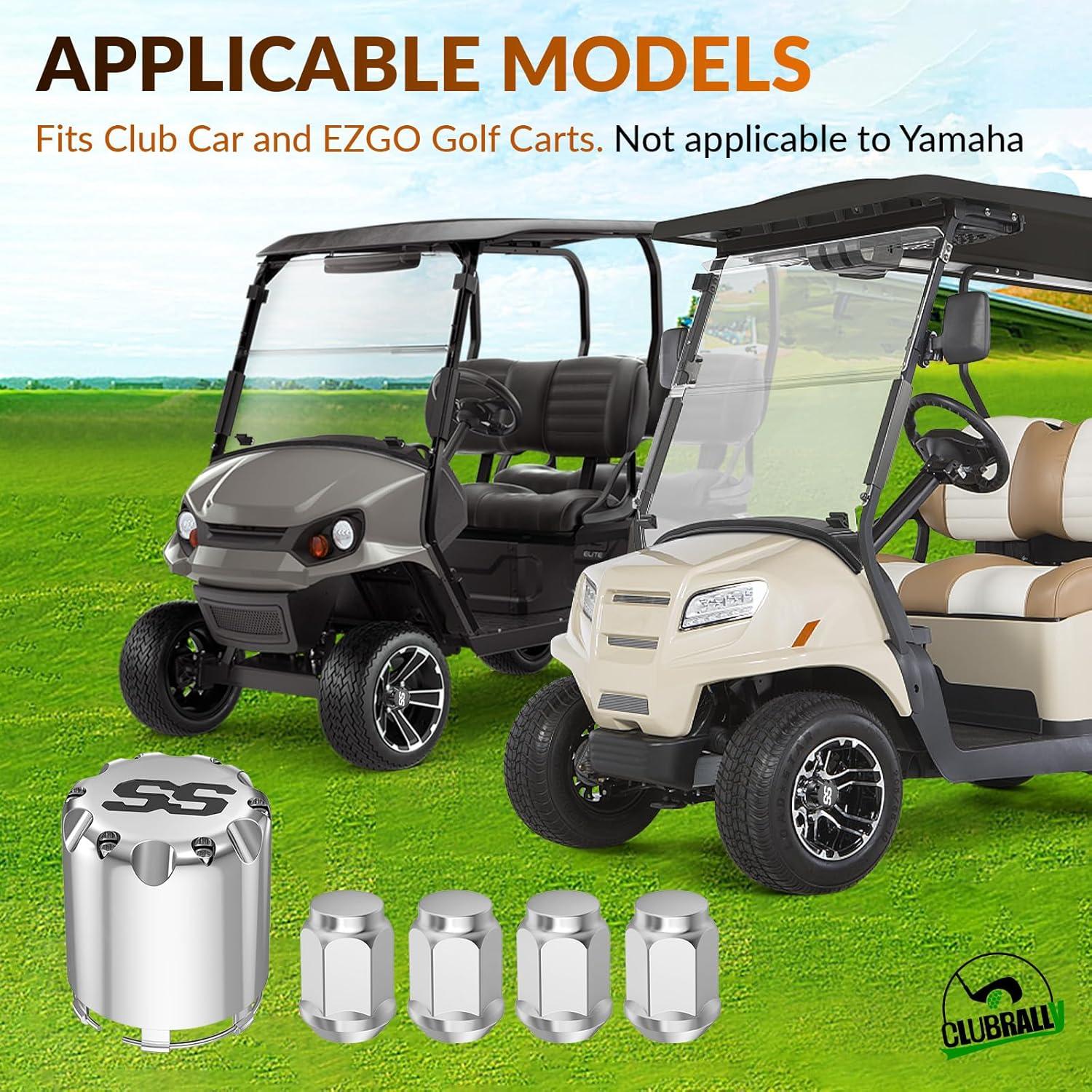 Kit de Tapas de Centro y Tuercas de Rueda CLUBRALLY 20 PCS