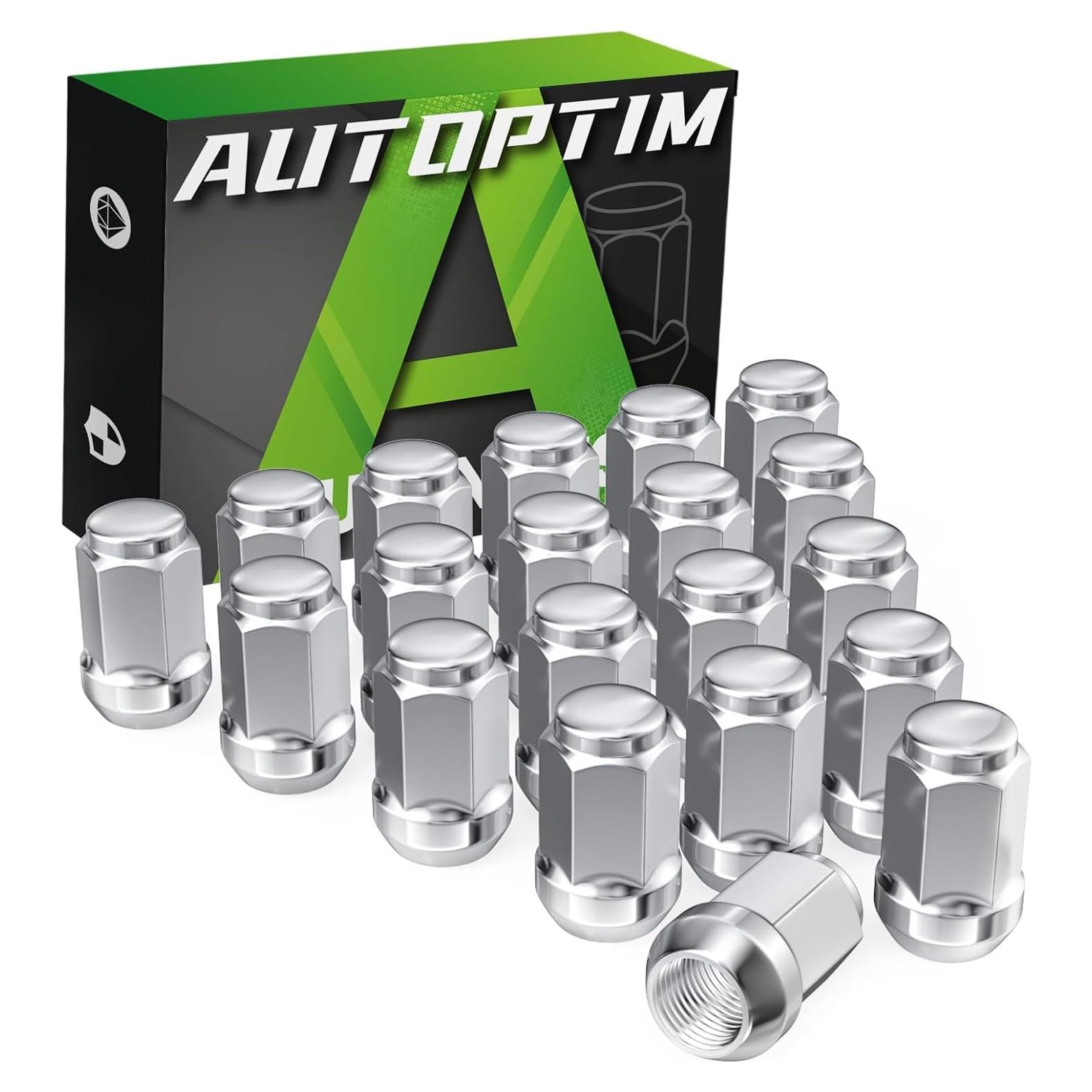 Tuercas de Rueda M12x1.5 Cromadas AUTOPTIM - 20 Piezas