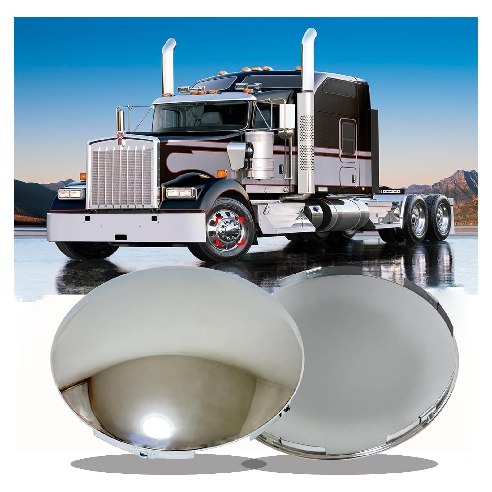 Cubiertas de Hub de Cromo JIANXIAOGUO 8-23.5 cm para Camión