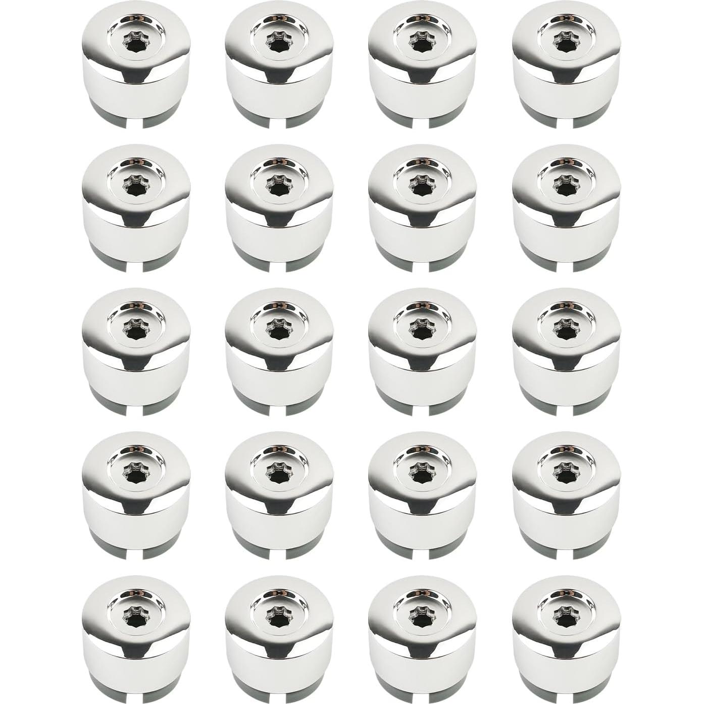 20 Piezas Tapa de Tuerca de Rueda Zelven para Volkswagen Touareg