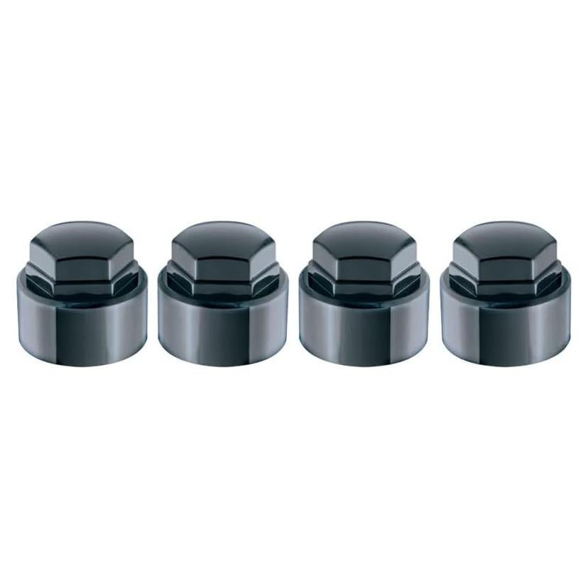 Tapas de Nylon Negras McGard 70005 - Paquete de 4