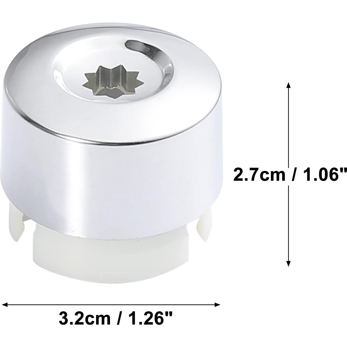 Cubierta de Tapa de Tuerca de Rueda X AUTOHAUX para VW Touareg 2004-2016 - 5 Piezas