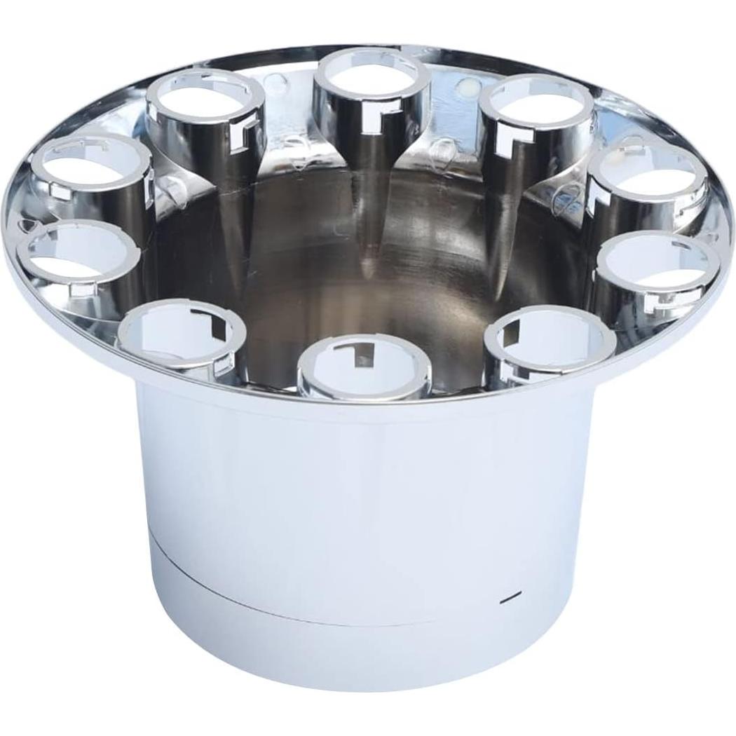 Cubiertas de Rueda de Eje Trasero JESONN 20" ABS Cromado