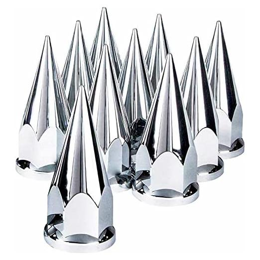 Juego de 10 Cubiertas de Tuercas Cromadas Torque TR10570