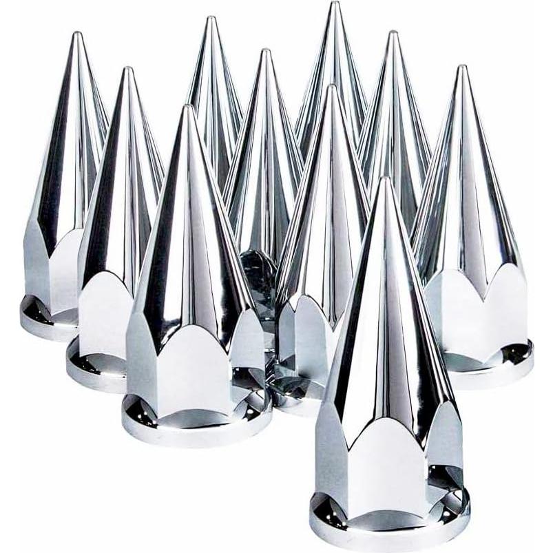 Juego de 10 Cubiertas de Tuercas Cromadas Torque TR10570