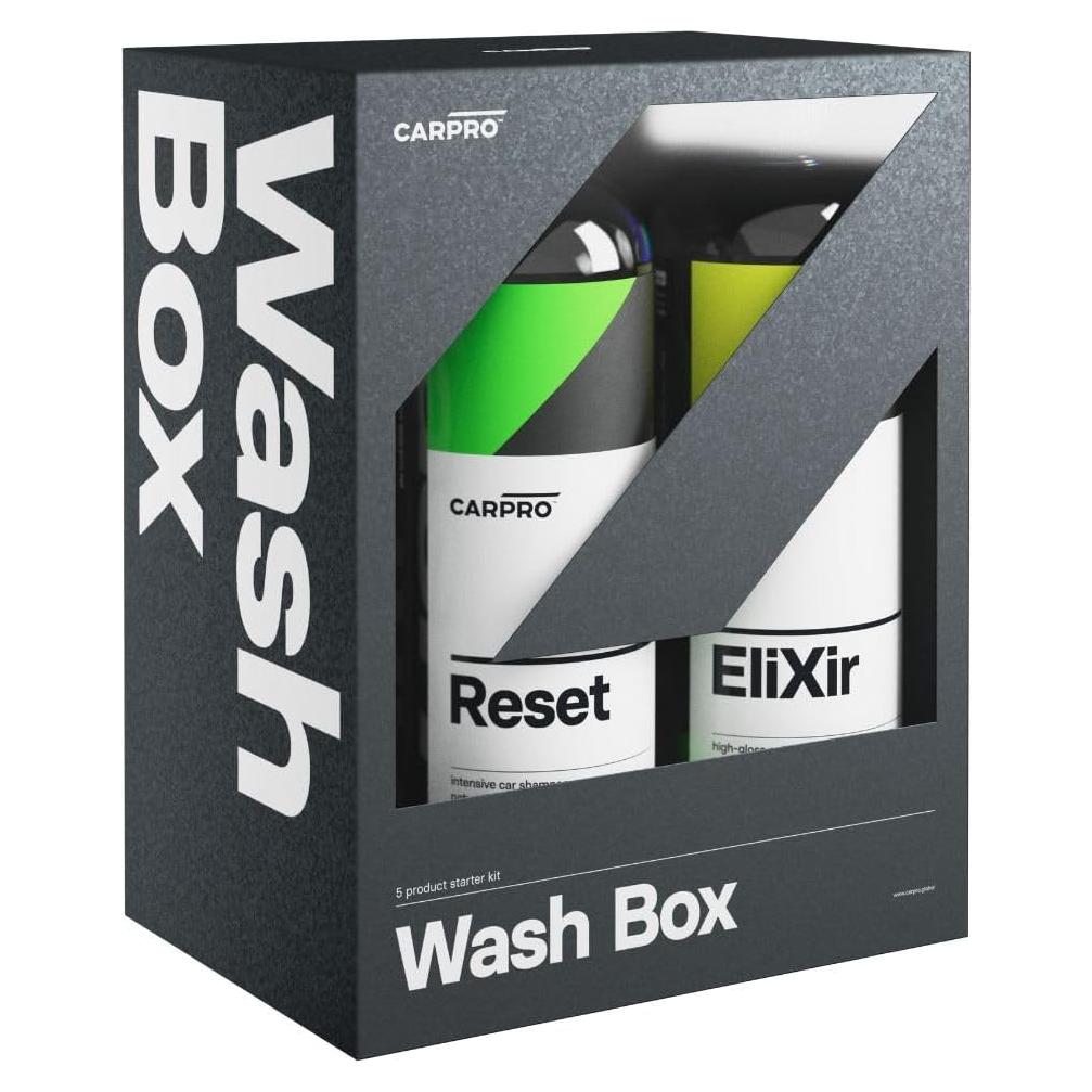 Kit de Limpieza de Auto CARPRO Wash Box - 5 Productos