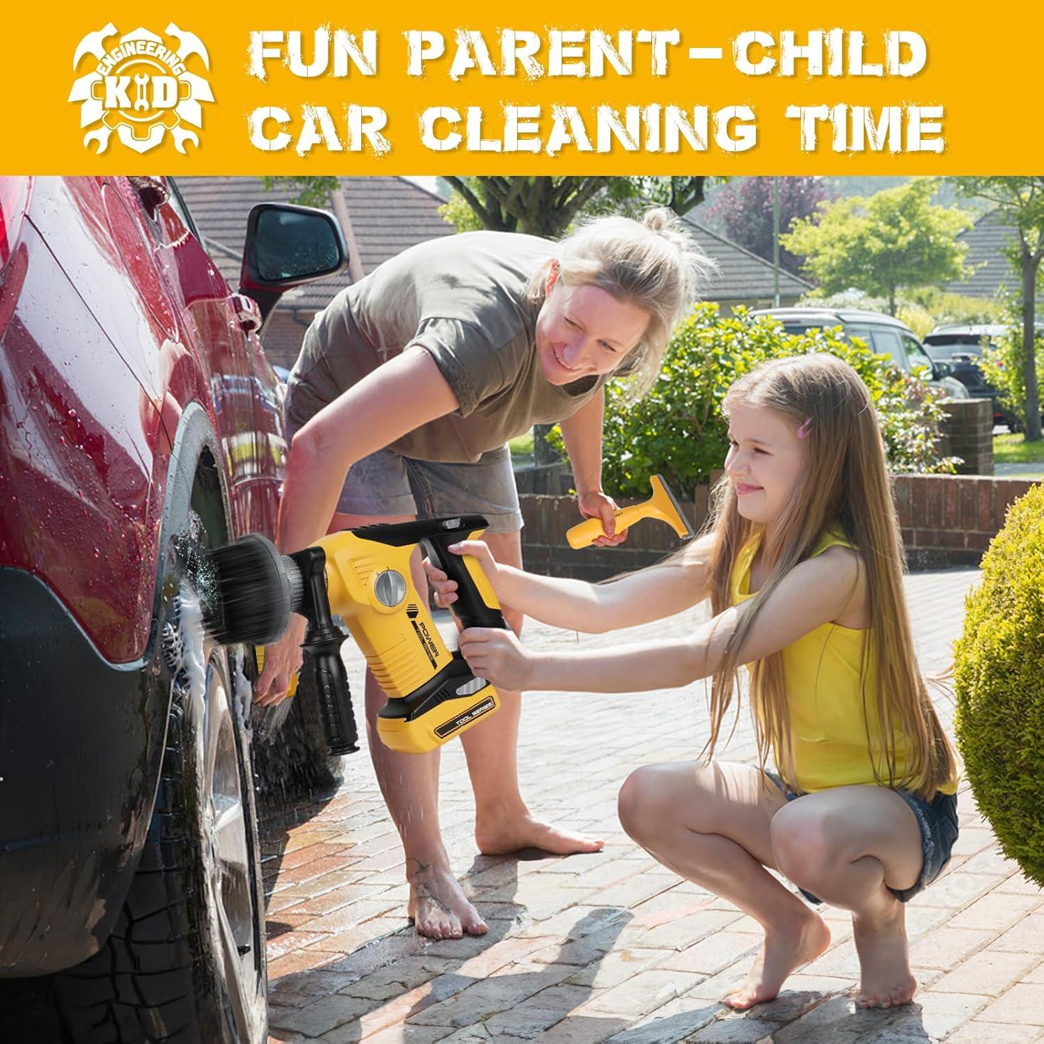 Juego de Lavado de Autos Eléctrico WishaLife para Niños