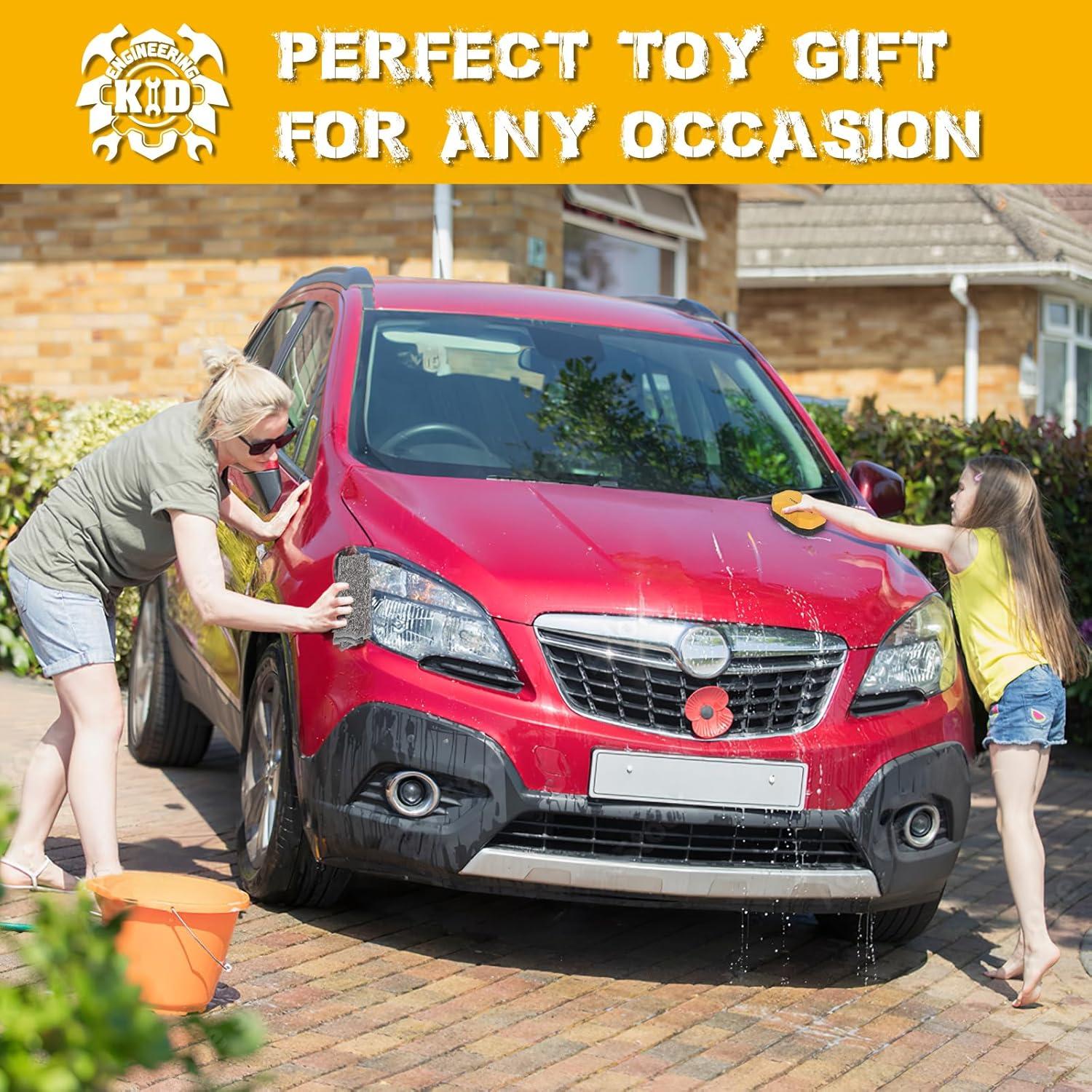 Juego de Lavado de Autos Eléctrico WishaLife para Niños