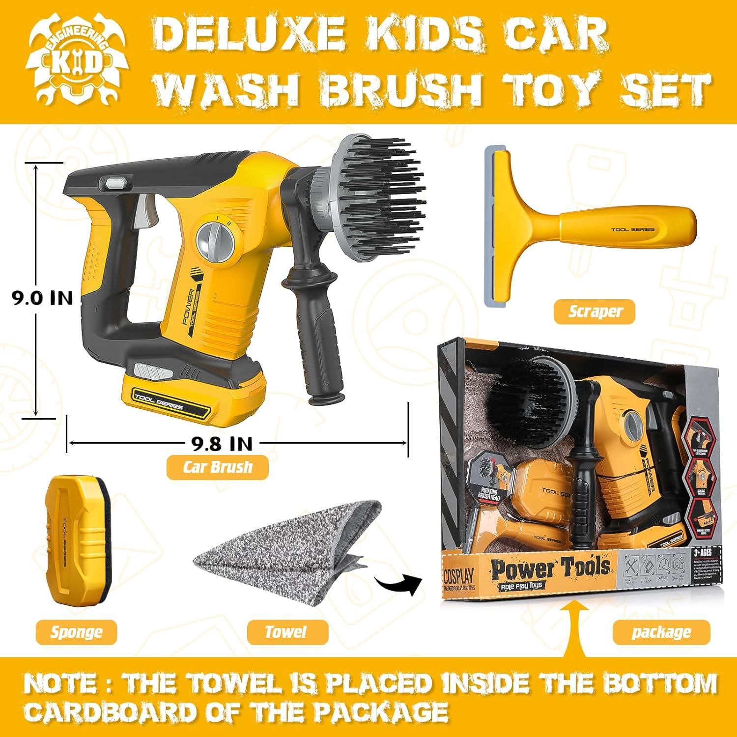 Juego de Lavado de Autos Eléctrico WishaLife para Niños