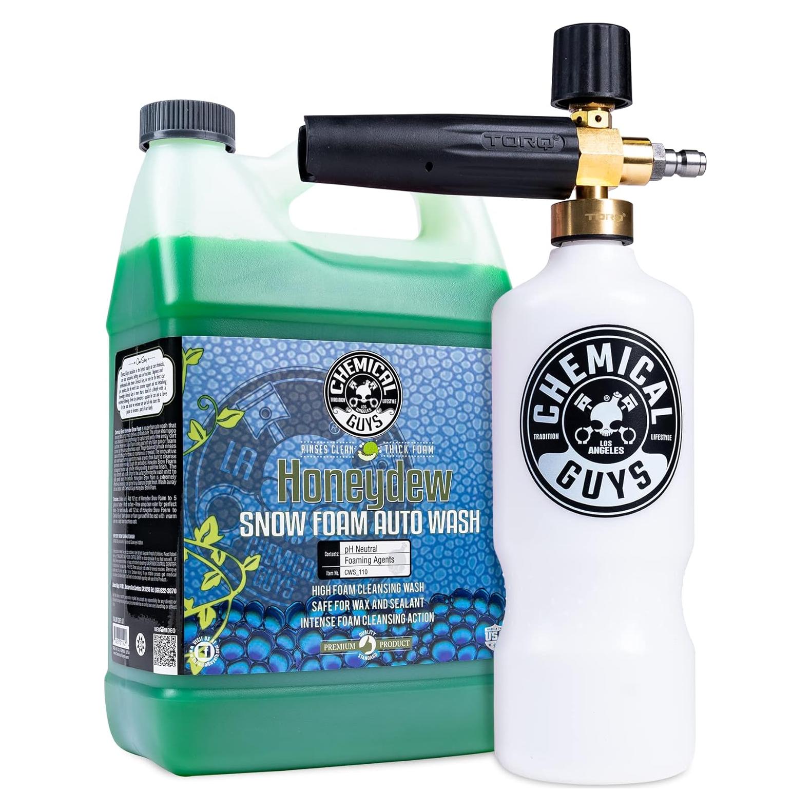 Cañón de Espuma Chemical Guys TORQ Max Foam 8 + Jabón 3.78L