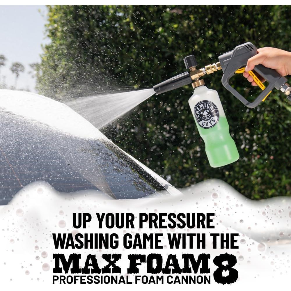 Cañón de Espuma Chemical Guys TORQ Max Foam 8 + Jabón 3.78L