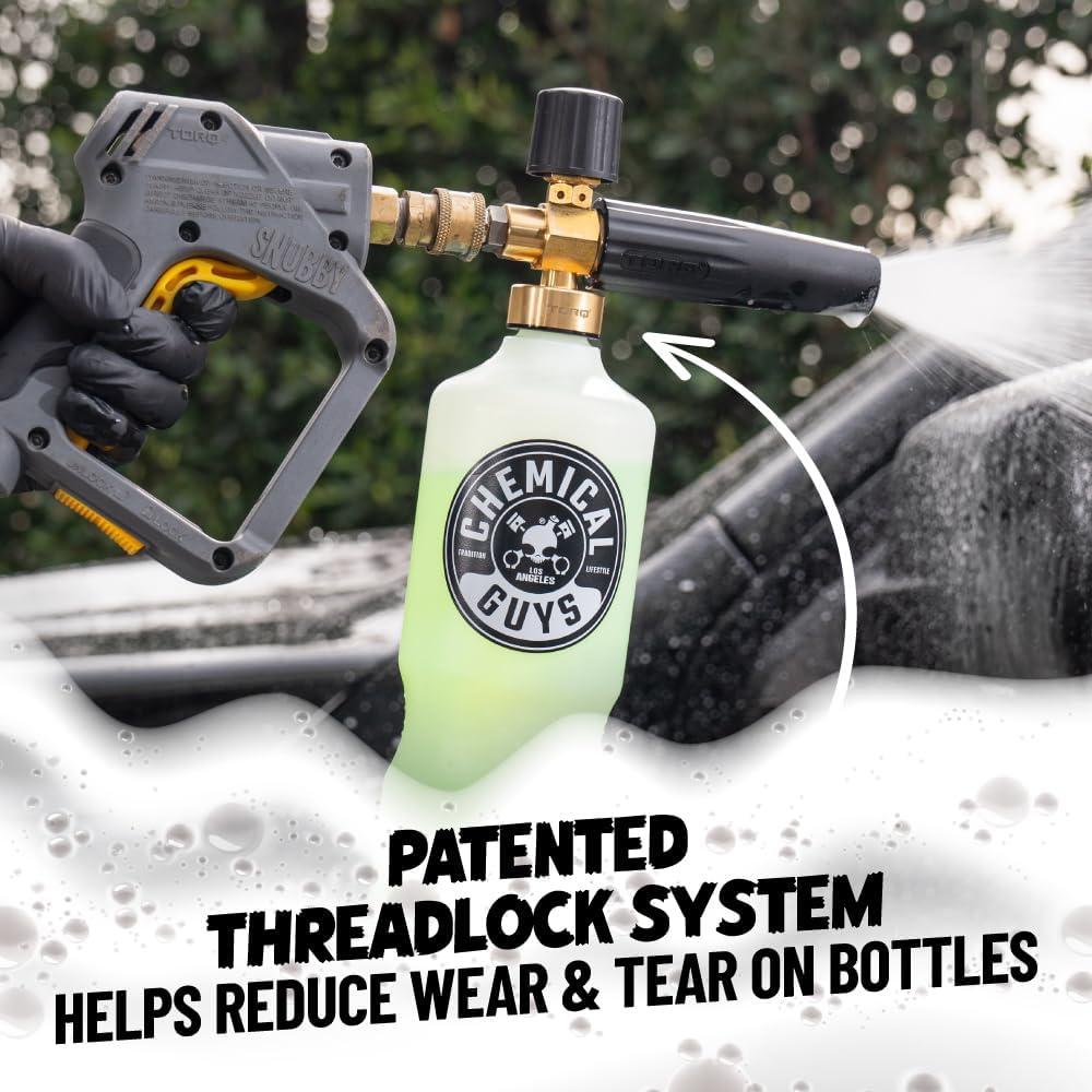 Cañón de Espuma Chemical Guys TORQ Max Foam 8 + Jabón 3.78L