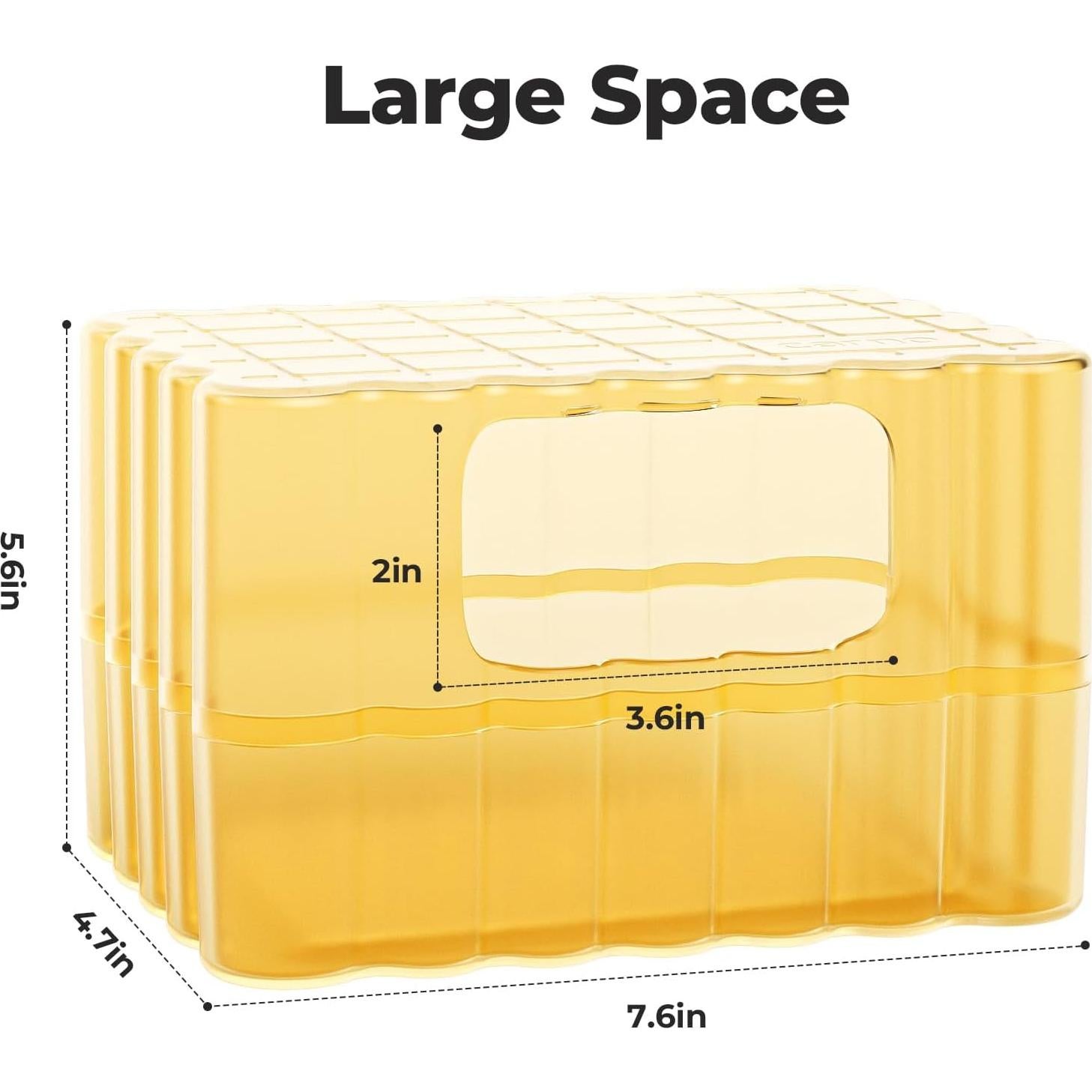 Contenedor de Baño de Arena para Hámster mini&moe Amarillo