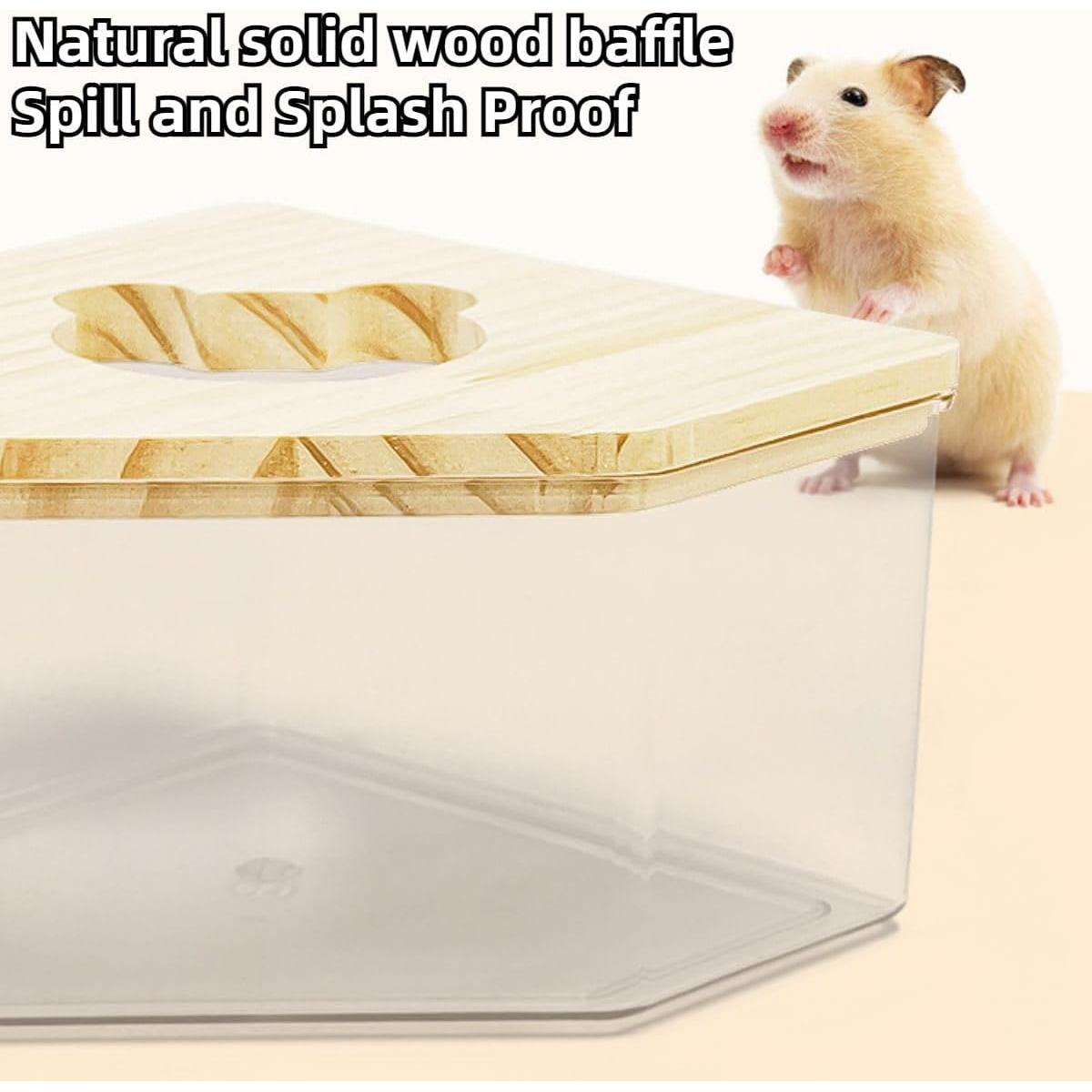 Contenedor de Baño de Arena para Hámster Copfeu 20x15 cm