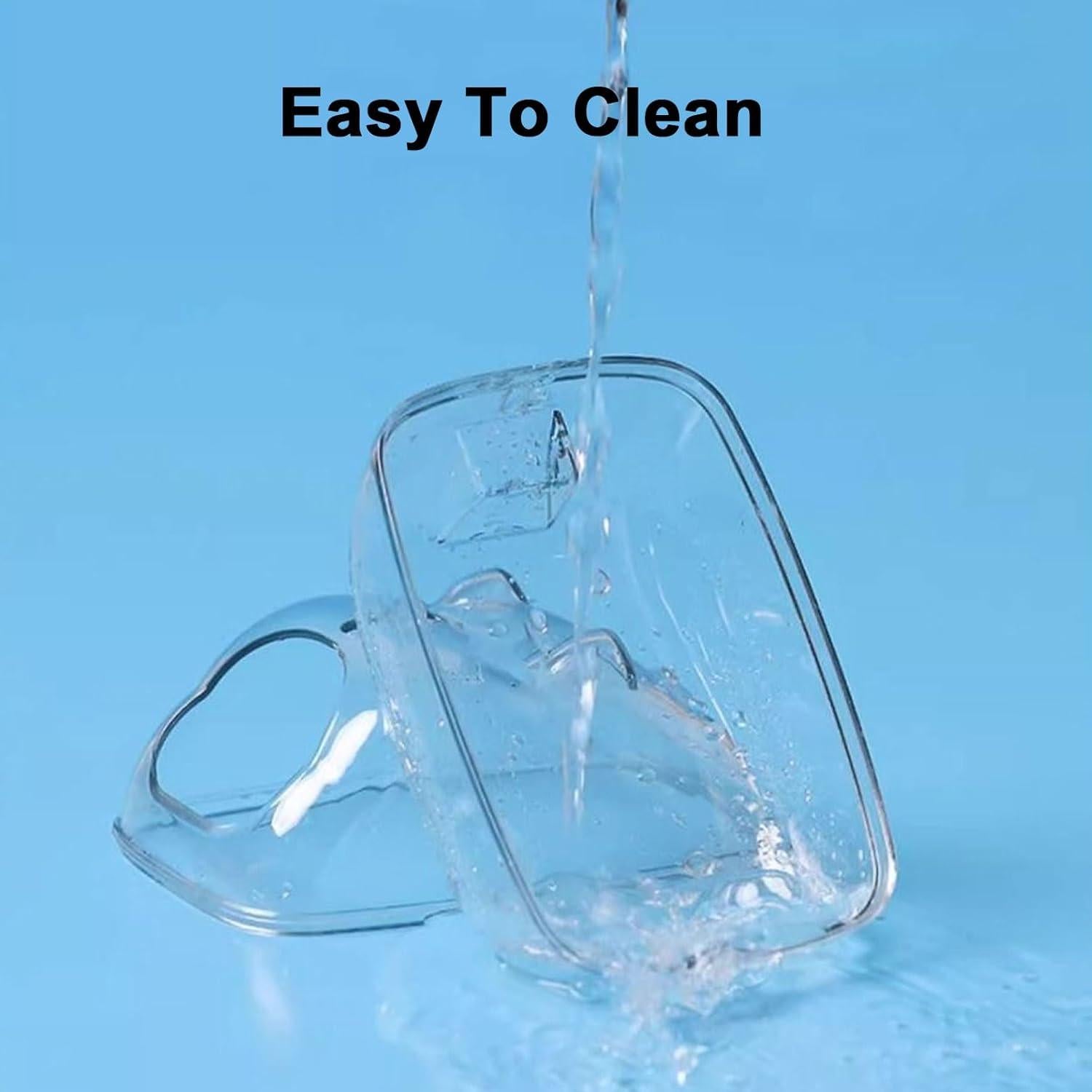 Baño para Hámster Wallspet M - Caja de Arena Transparente