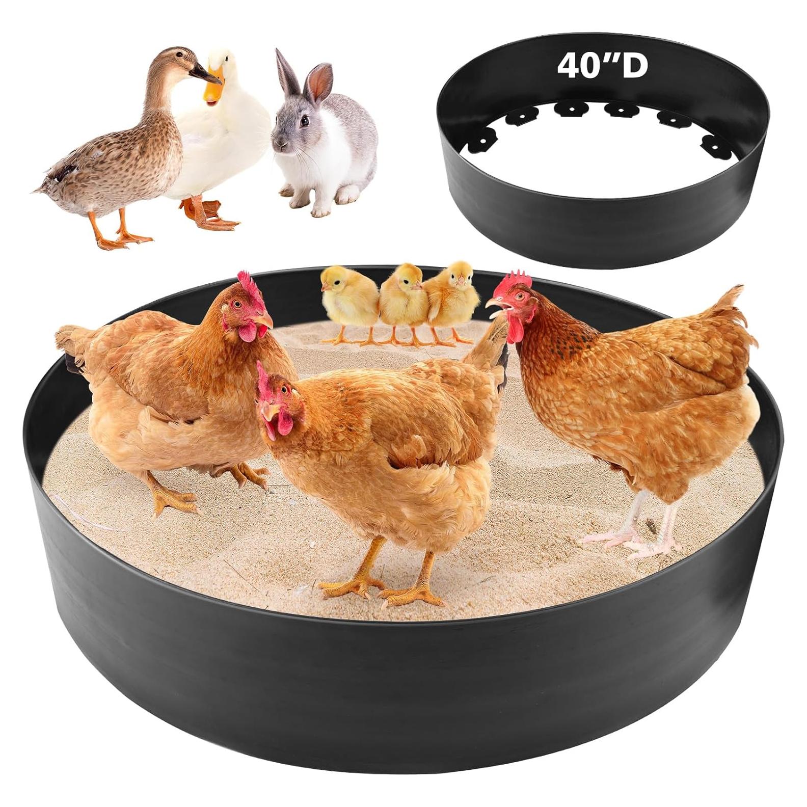 Tina de Baño de Pollo UCandy 101.6 cm Diámetro Sin Fondo