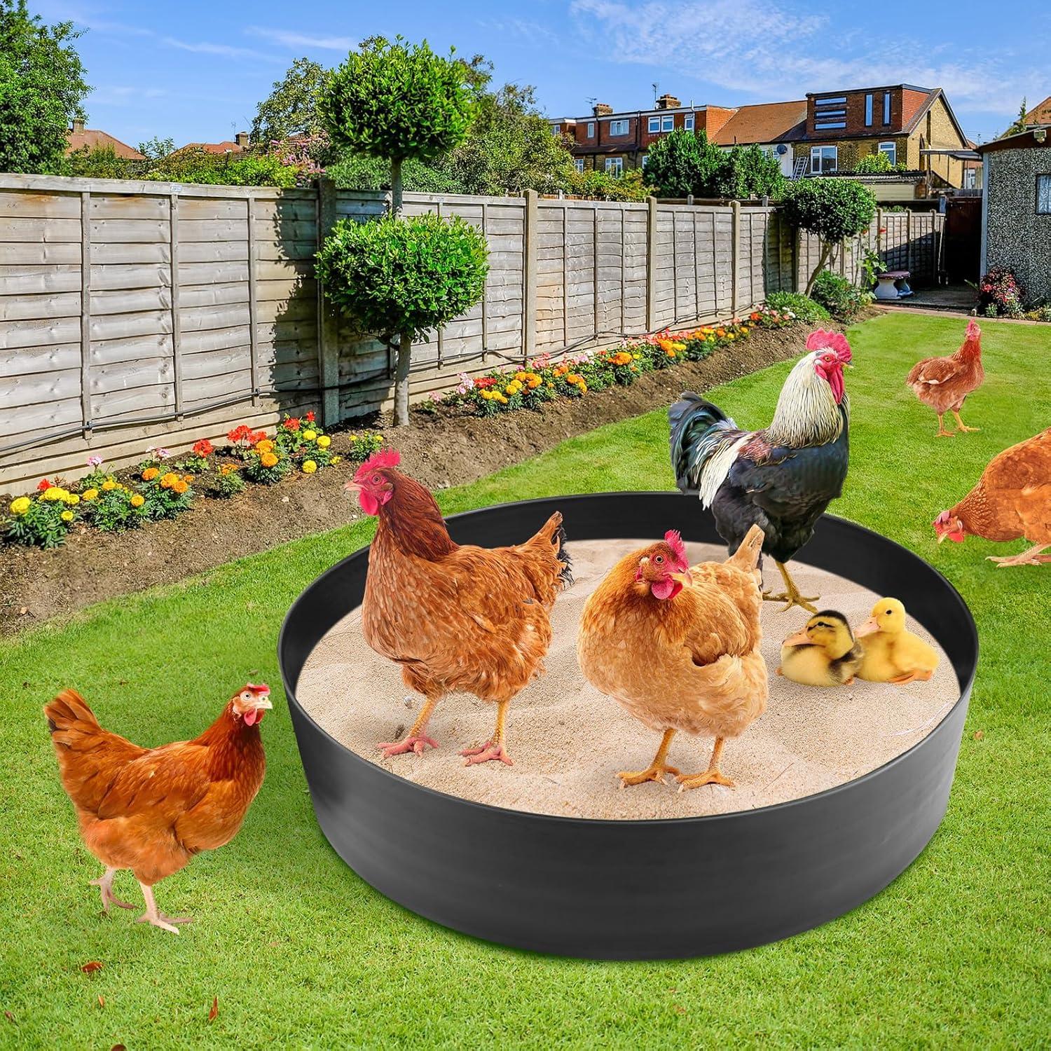 Tina de Baño de Pollo UCandy 101.6 cm Diámetro Sin Fondo