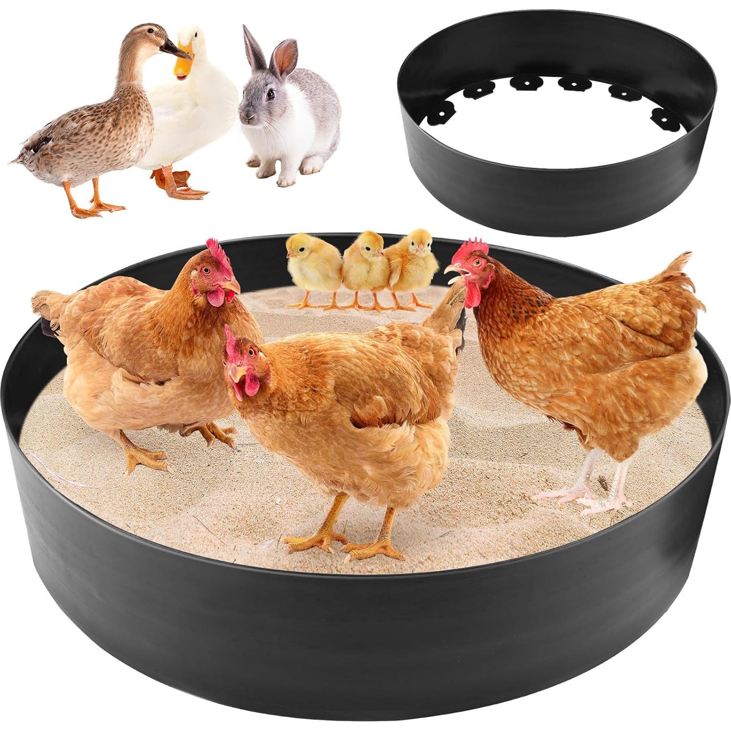 Tina de Baño de Pollo UCandy 101.6 cm Diámetro Sin Fondo