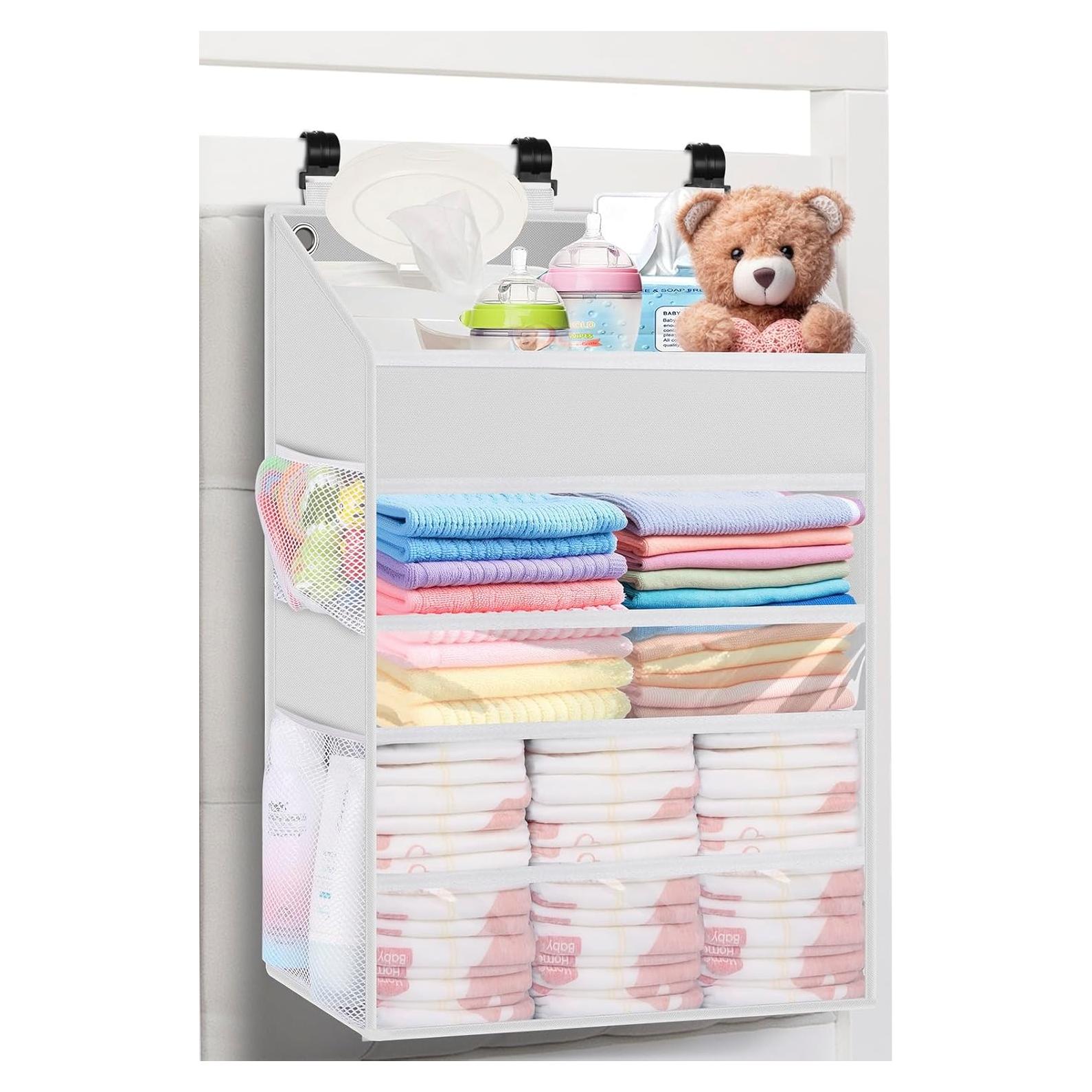 Organizador de Pañales Colgante PHOTOONE Blanco 90+ Pañales