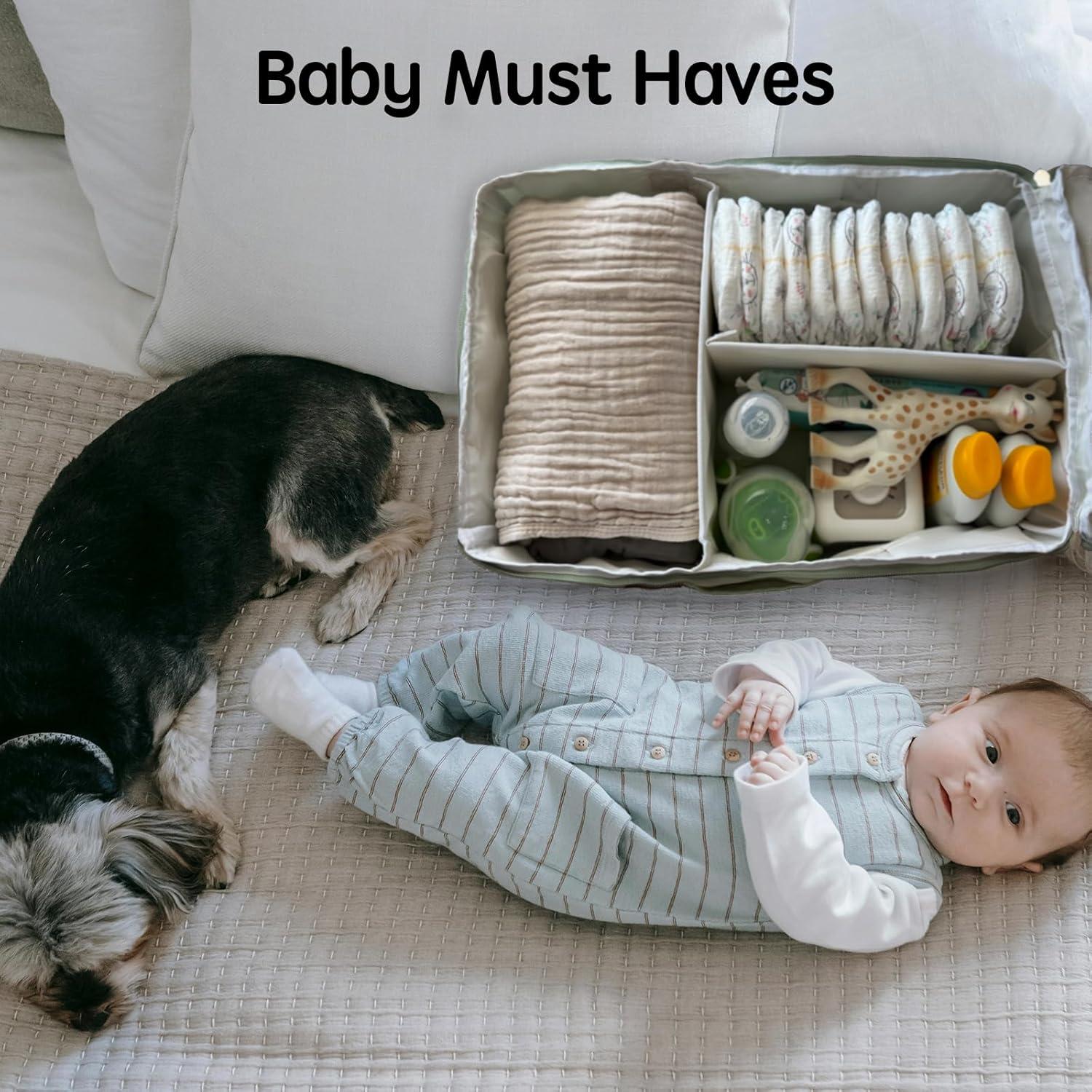 Caddy de Auto Picsthetic para Pañales Verde Impermeable 17.5L