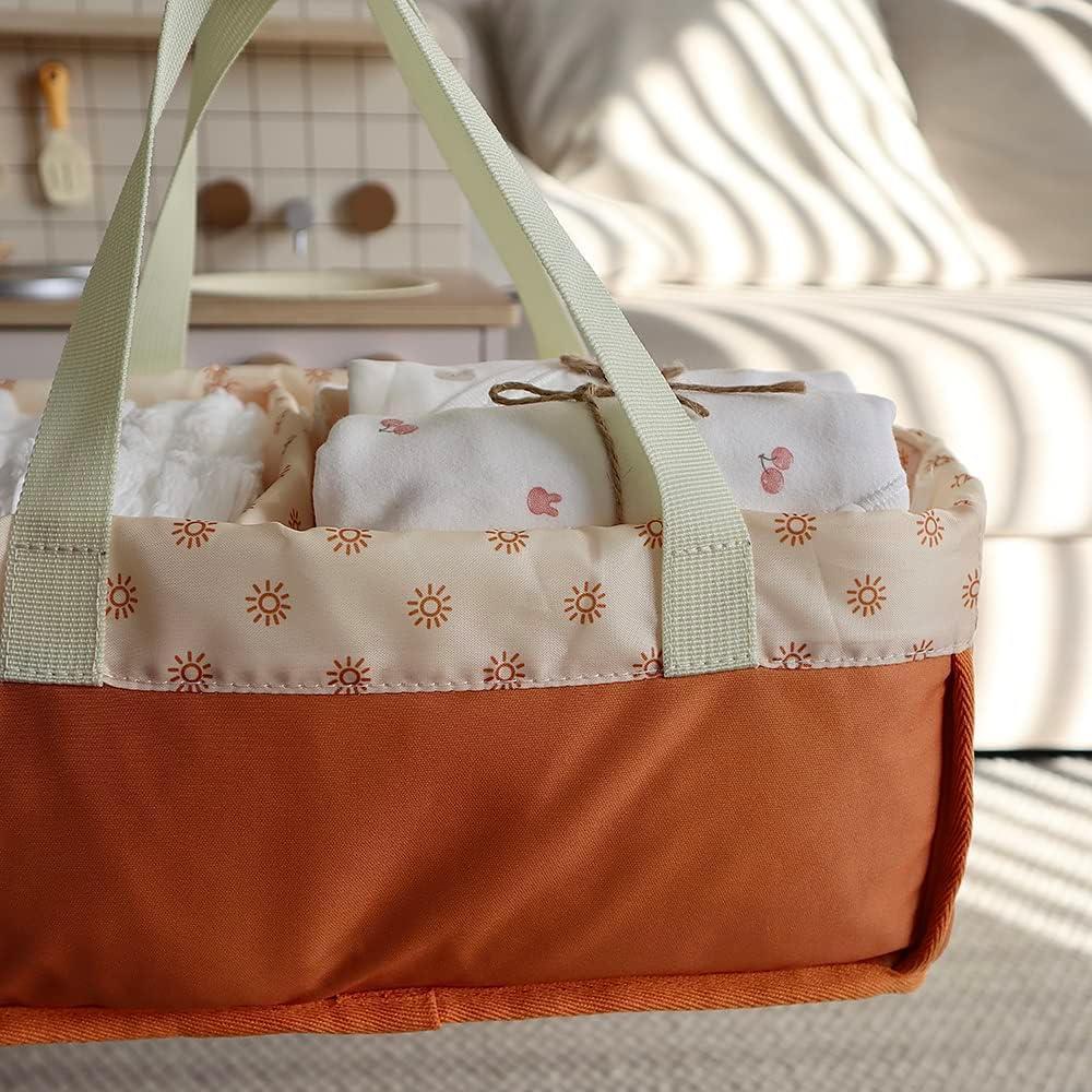 Organizador de Pañales MOMIGO - Caddy Portátil Rectangular 20x32 cm