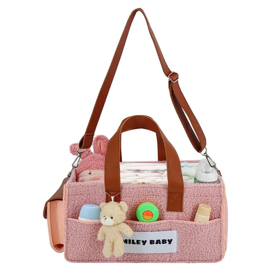 Caddy Organizador de Pañales SMILEY BABY - 39.2x25.6x20.3 cm