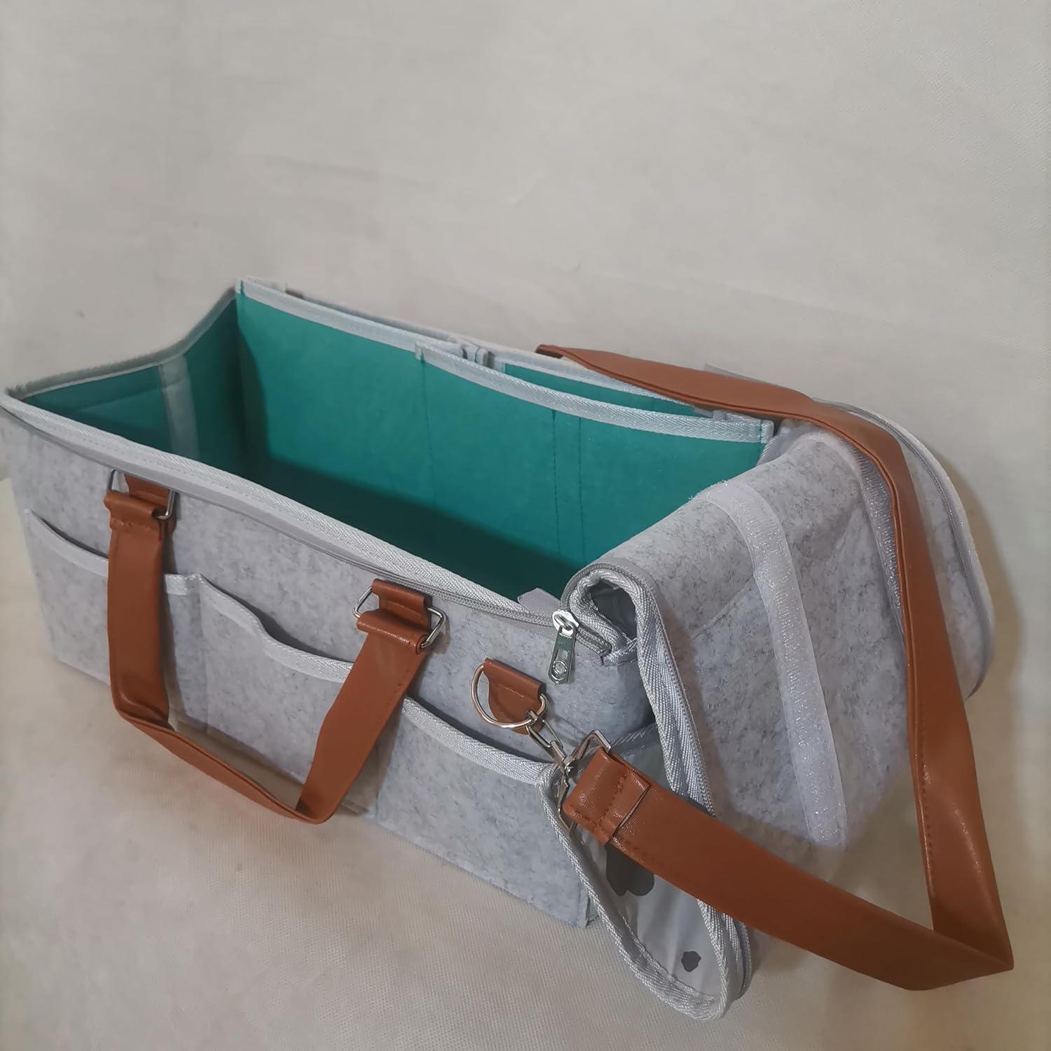 Cesta de Pañales Souzou con Tapa, Organizador para Bebés