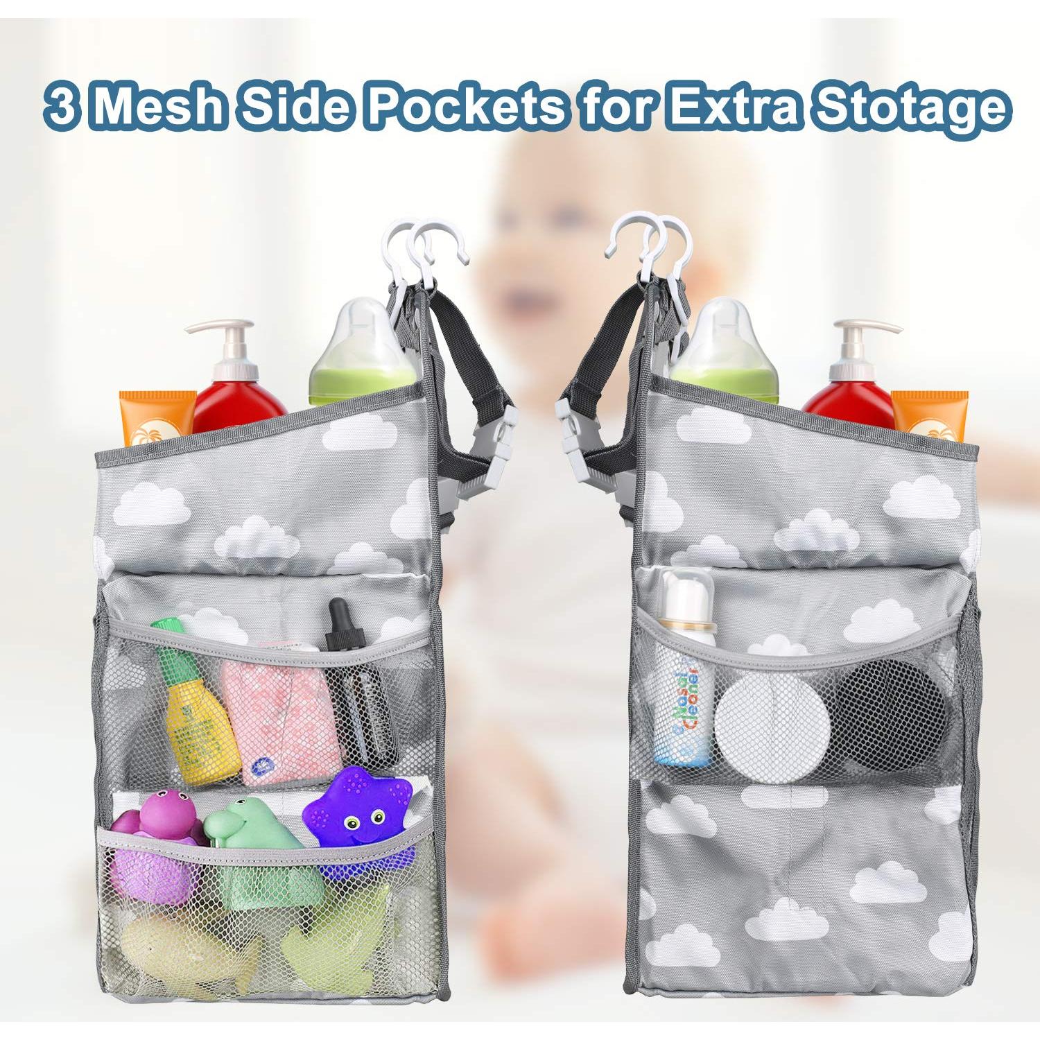 Caddy Colgante para Pañales Jocabo - Gris, 4 Compartimentos