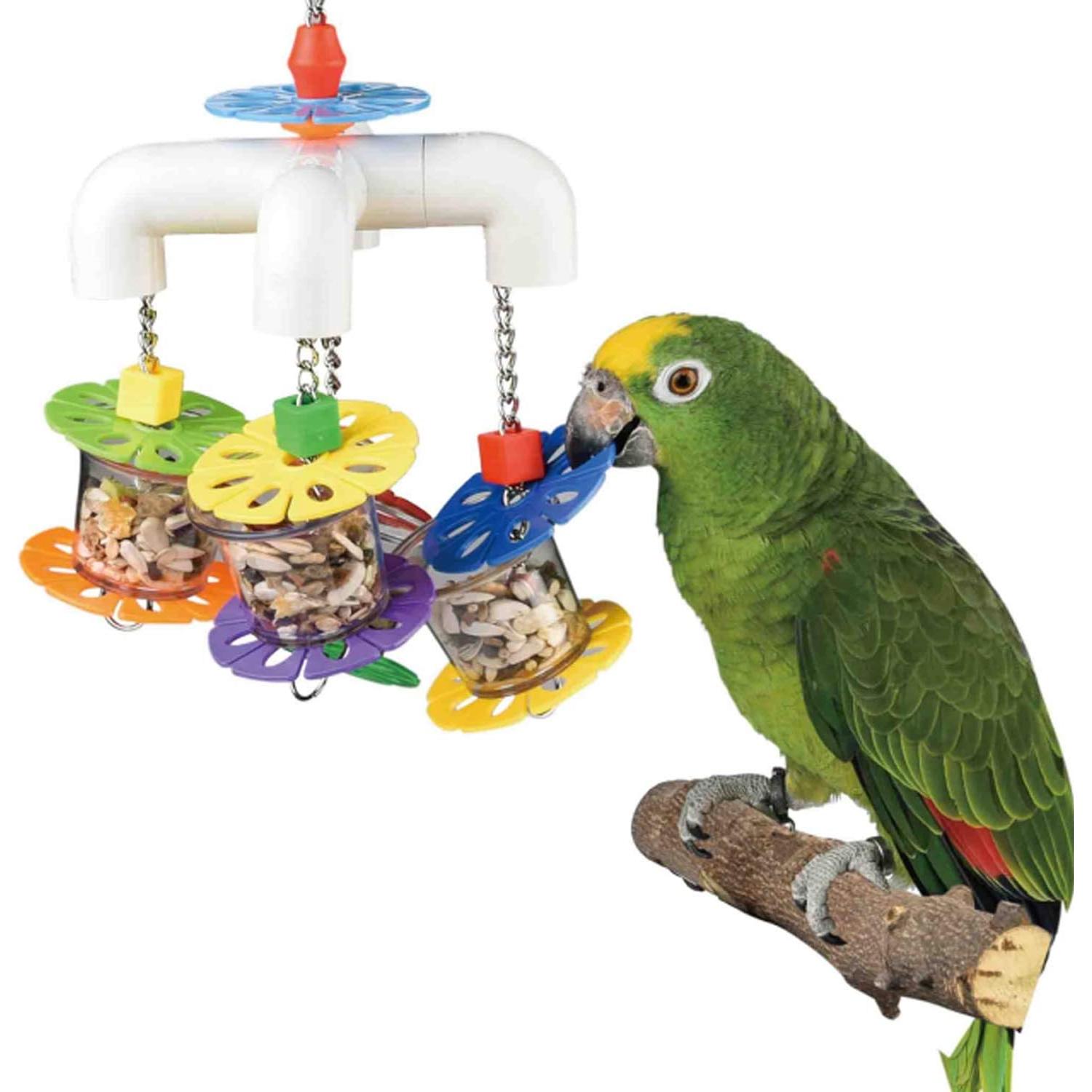 Forrajero Móvil Exotic Nutrition para Aves y Mascotas 30 cm