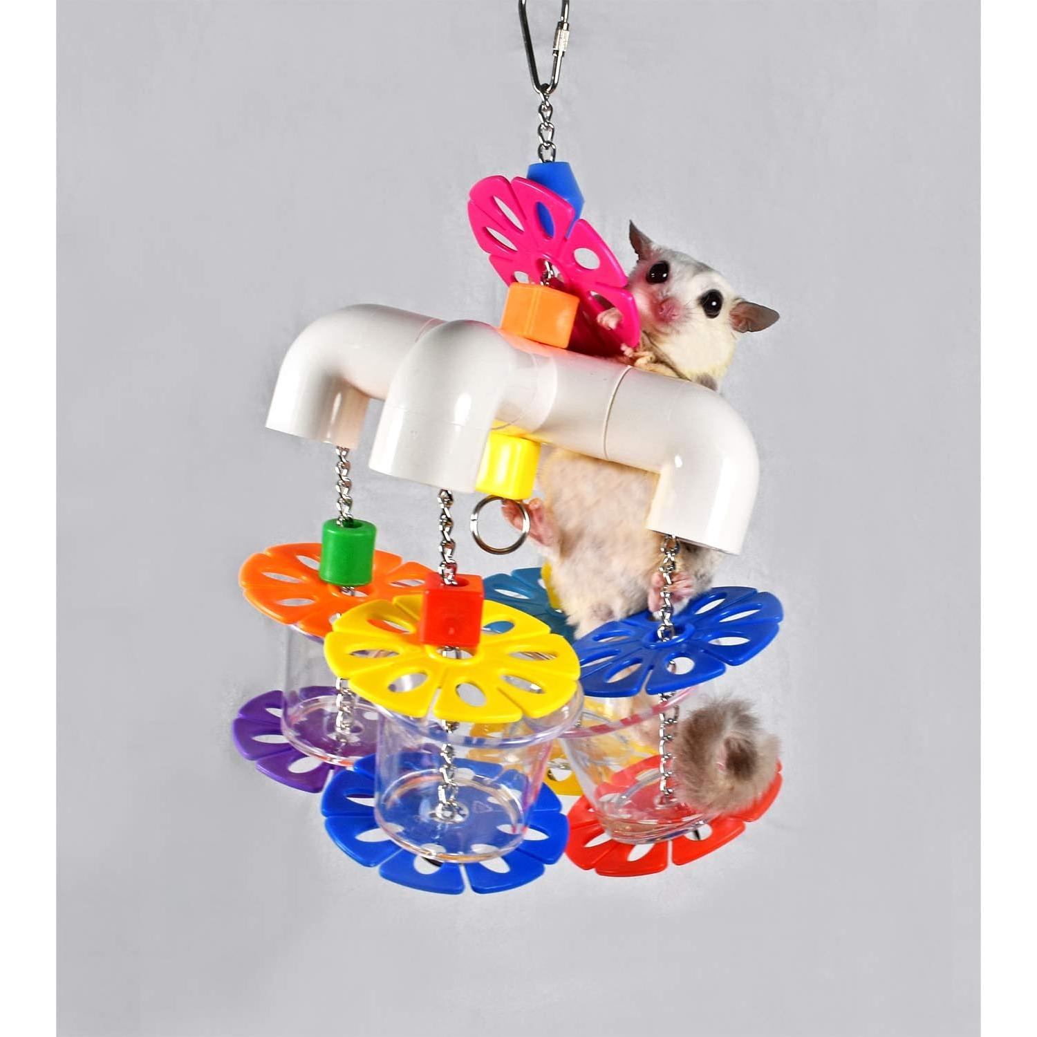 Forrajero Móvil Exotic Nutrition para Aves y Mascotas 30 cm