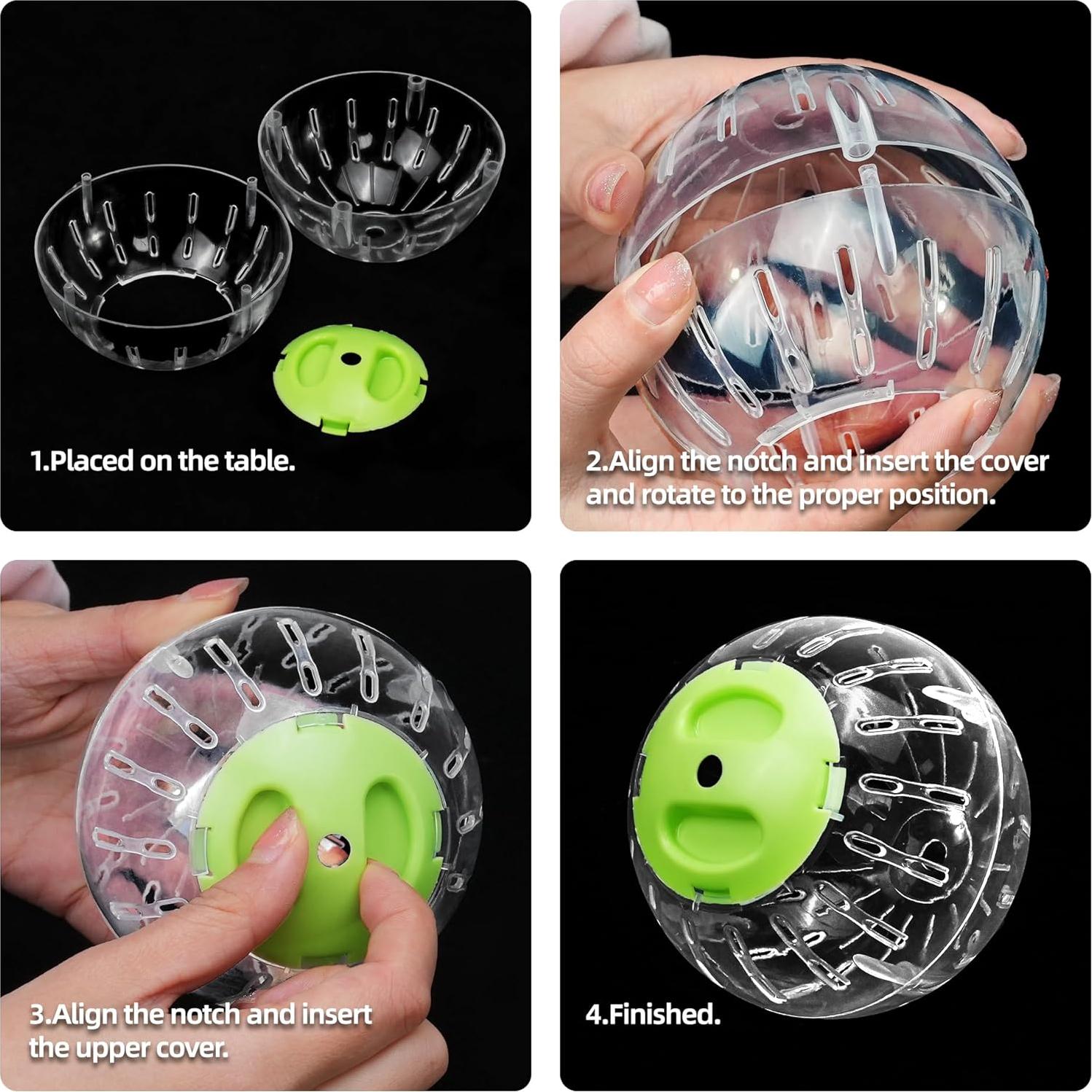 Bola de Juguete para Cangrejo Ermitaño U0U 9.95 cm Verde