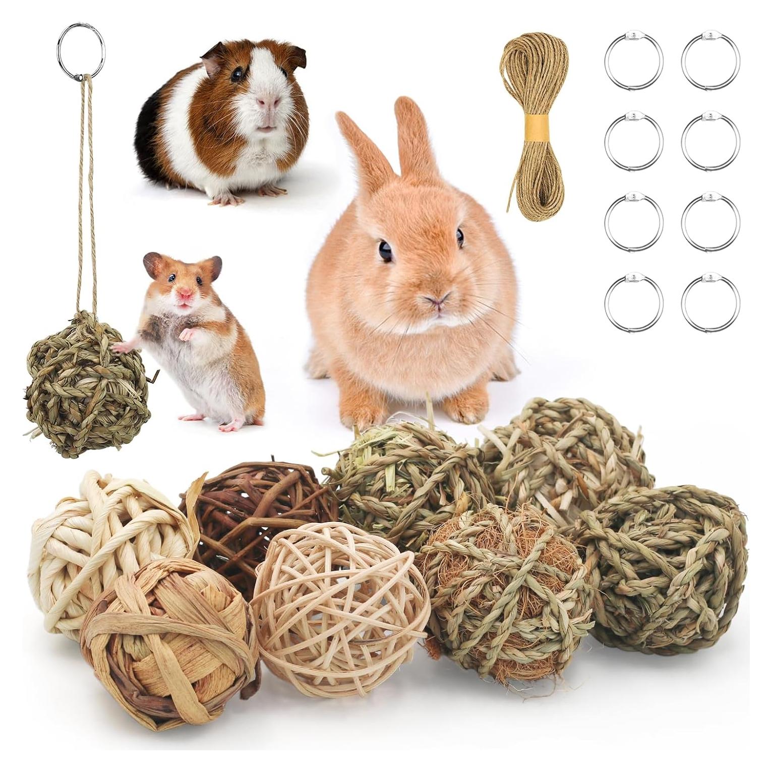 Bolas de Hierba para Masticar Bac-kitchen 6.1 cm - 17 Pcs