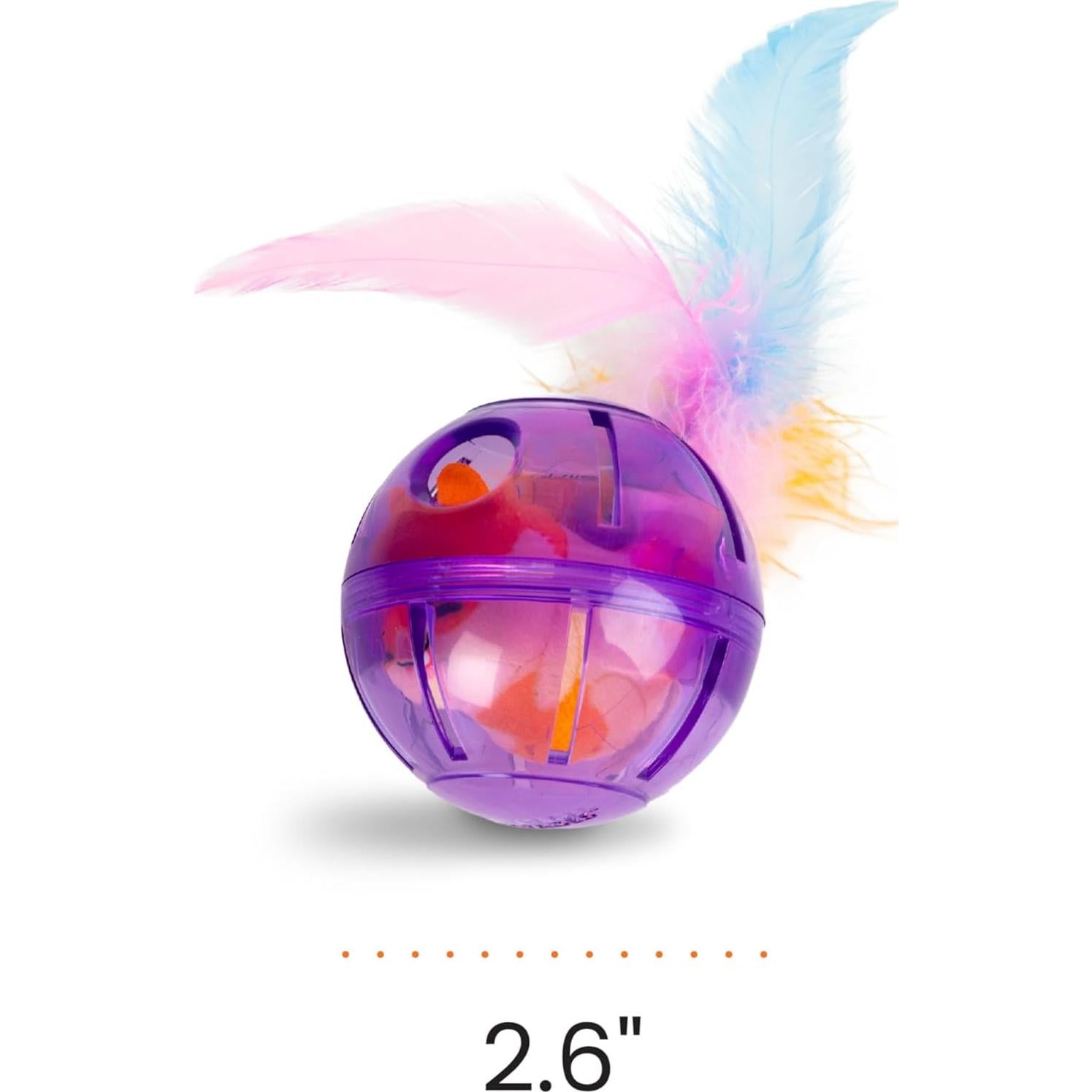 Juguete Interactivo para Gatos Catstages con Dispensador de Golosinas y Hámster de Peluche