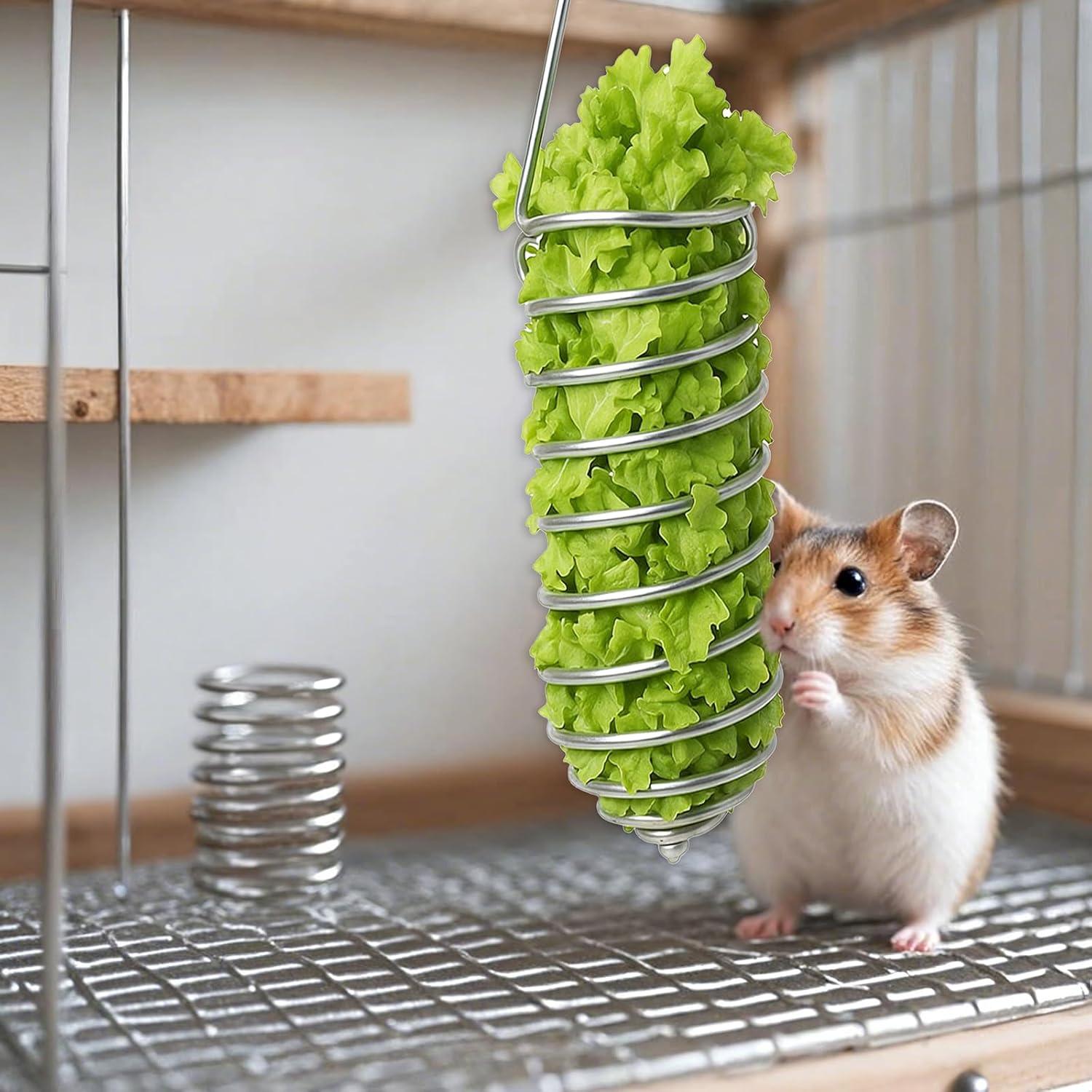 2 Piezas Juguetes de Enriquecimiento para Ratas Hpmjz Acero Inoxidable
