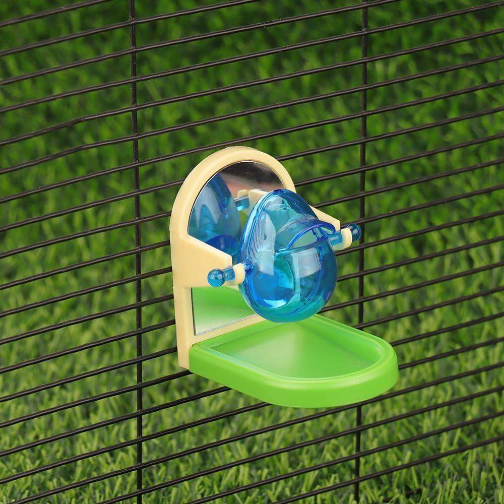 Juguete de Forrajeo Rotativo Kcrygogo para Aves y Hámsters