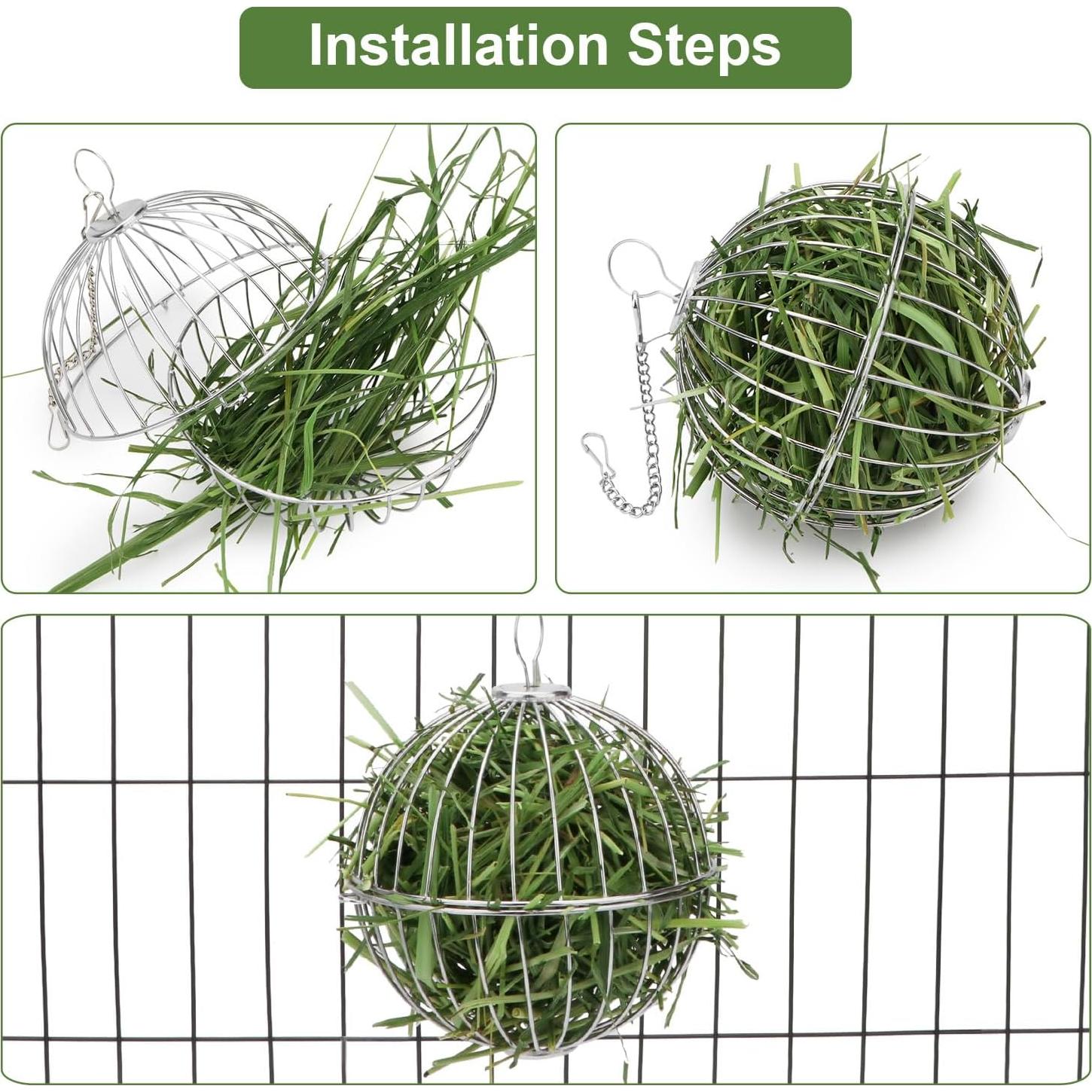 Dispensador de Alimento Colgante Wontee 13cm Acero Inoxidable