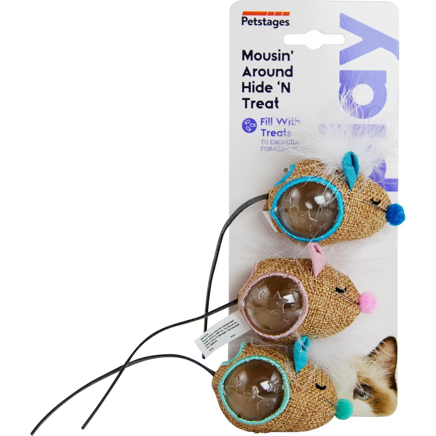 Juguete para Gatos Catstages Mousin' Around 3 Dispensadores