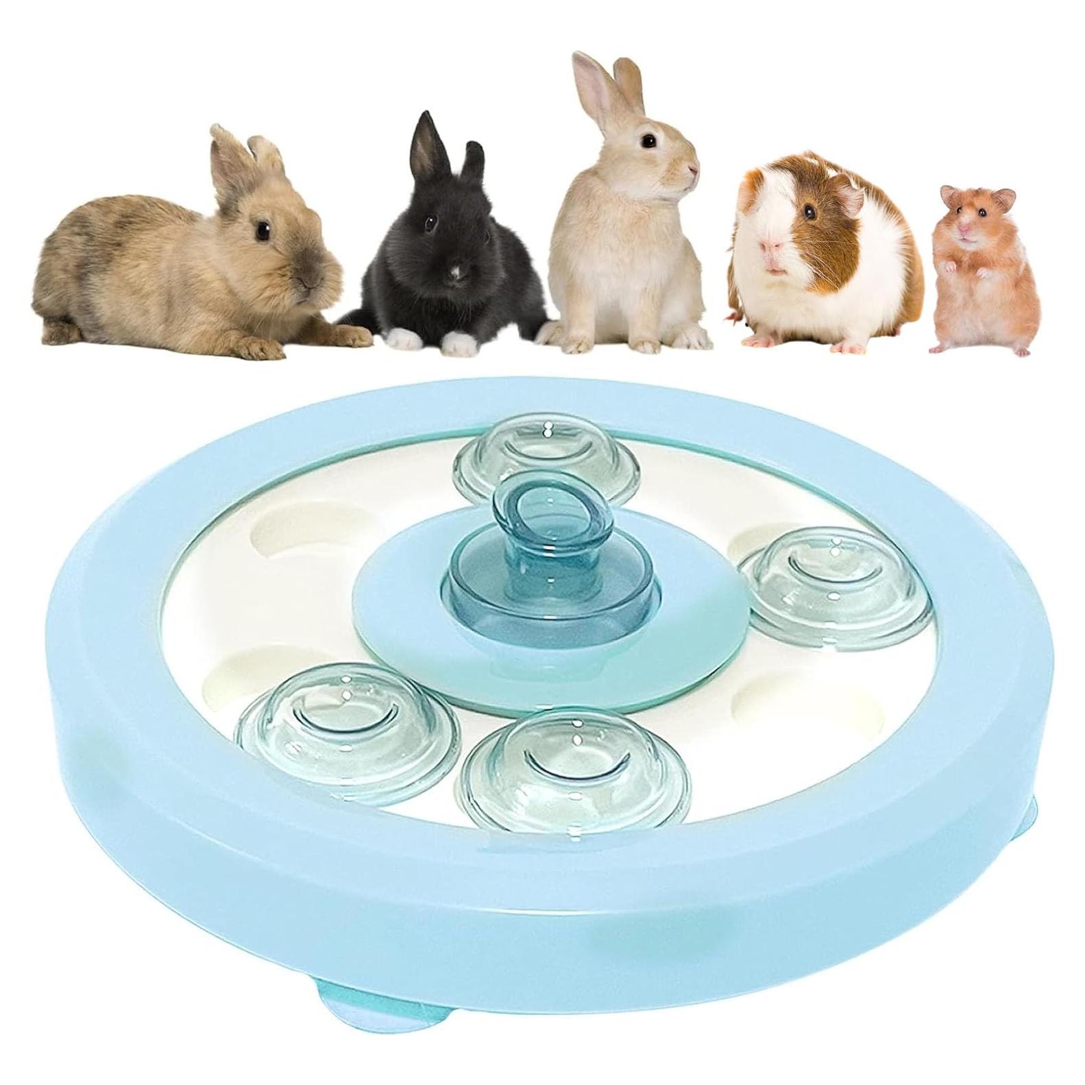 Dispensador de Golosinas para Conejos Kathson 22.5 cm Azul