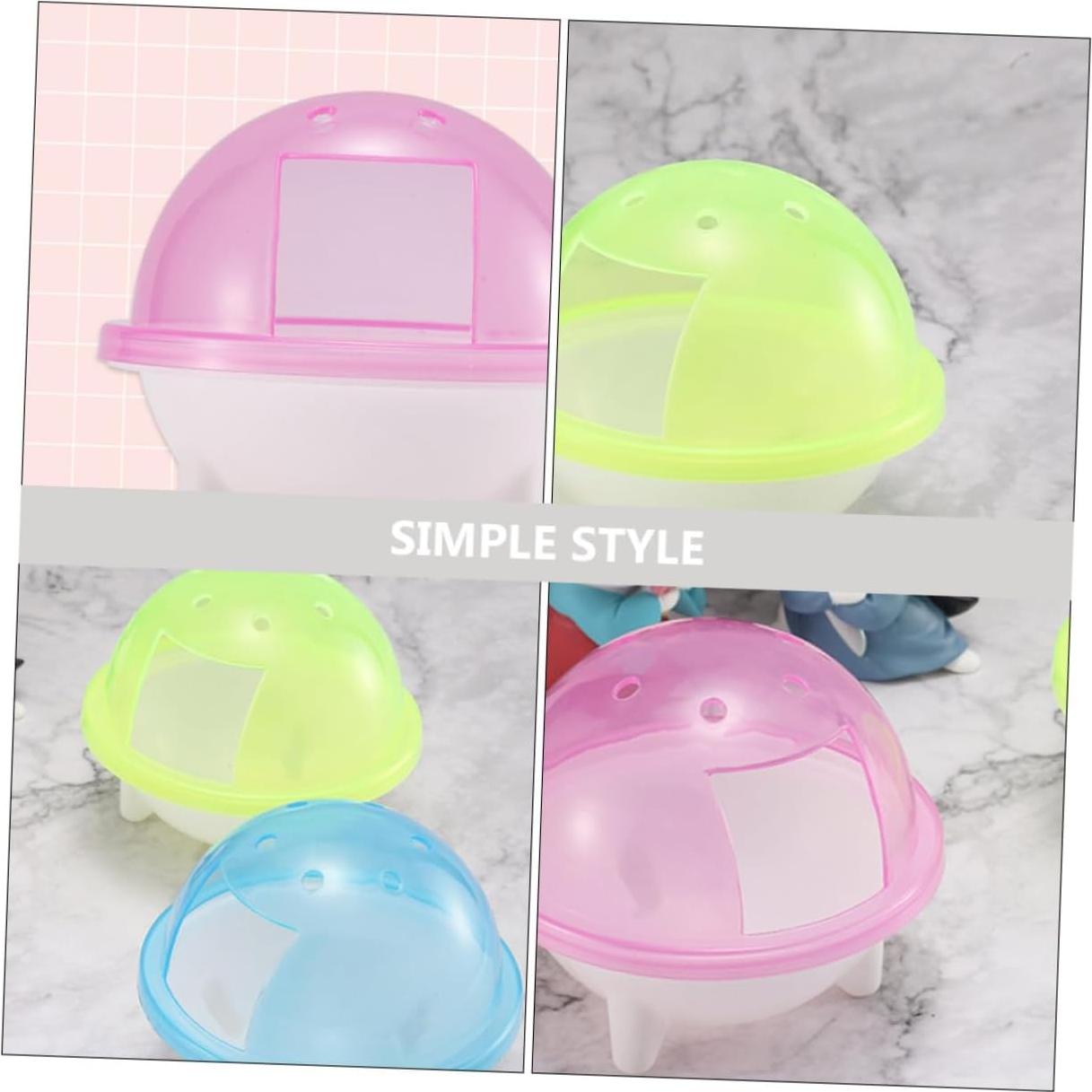 Baño para Hámster HANABASS 3 Piezas Diseño Espacial